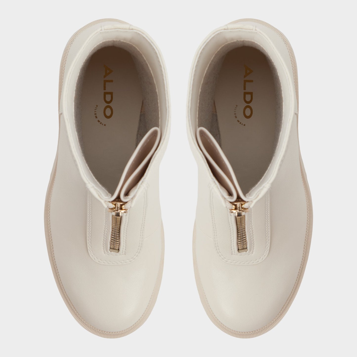 Merielle in Other White - Ankle boot, Lug sole - Other white