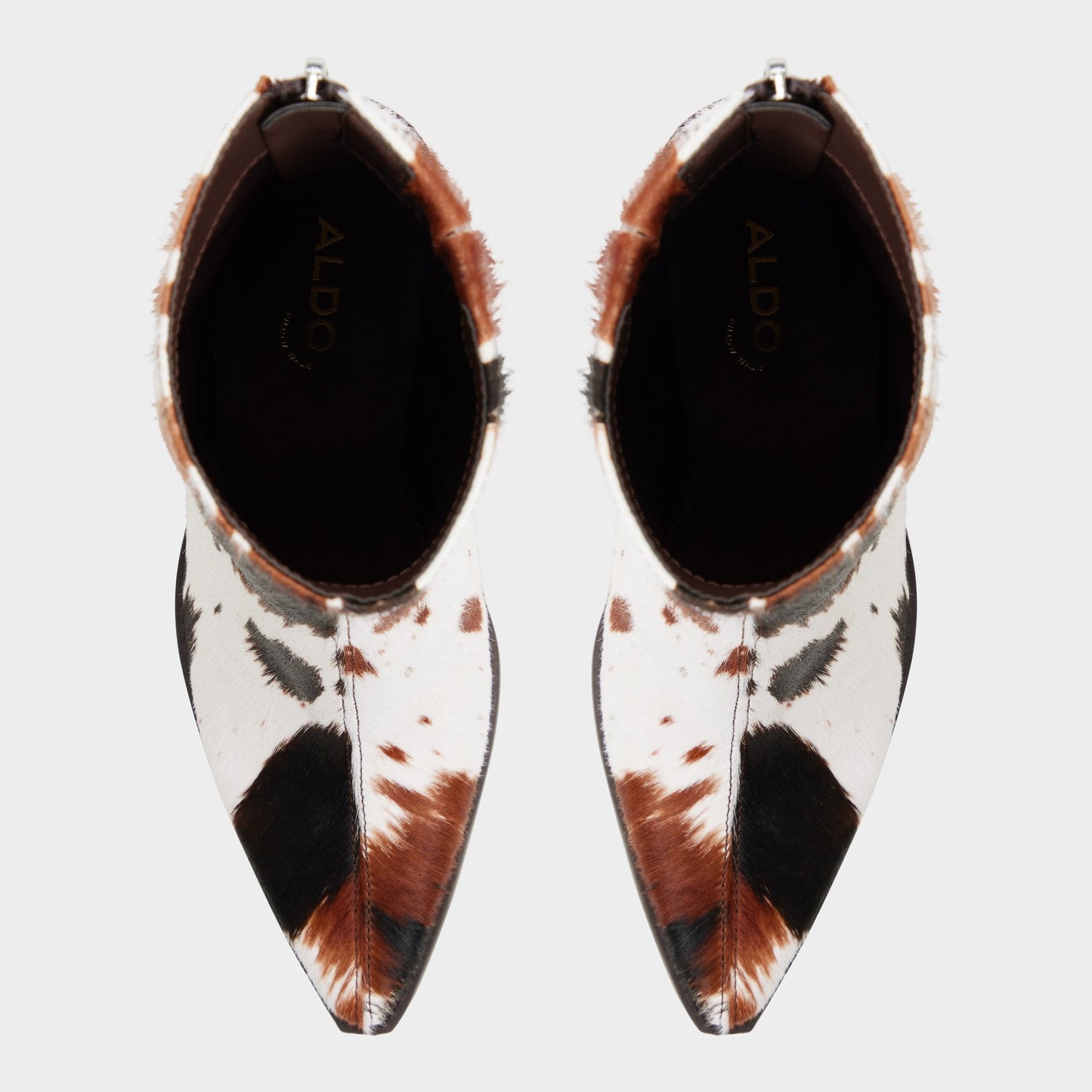 Norelle in Open Brown - Ankle boot, Block heel - Open brown