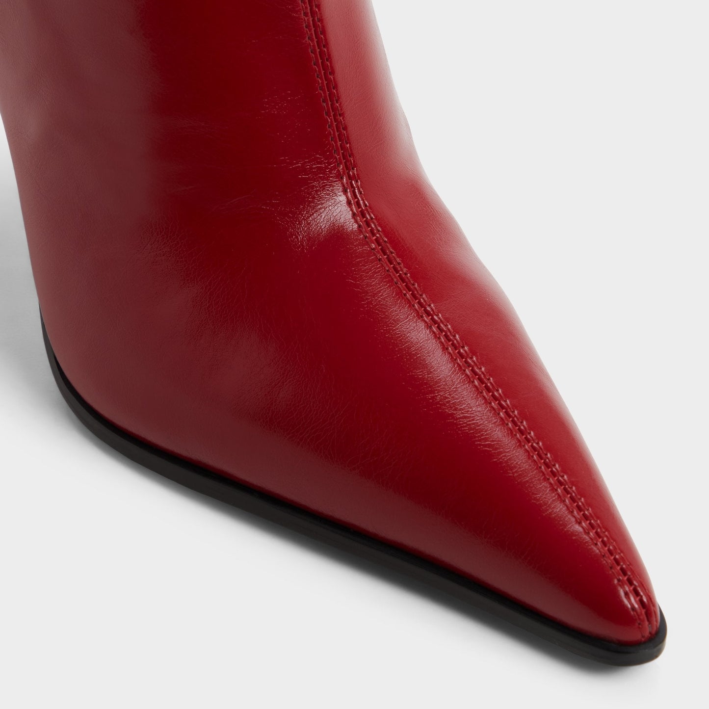 Re in Emily Medium Red - Knee-high boot, Stiletto heel - Medium red