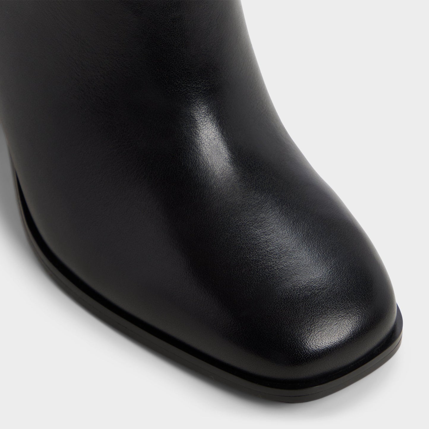 Elyze in Wc Black - Knee-high boot, Block heel - Black