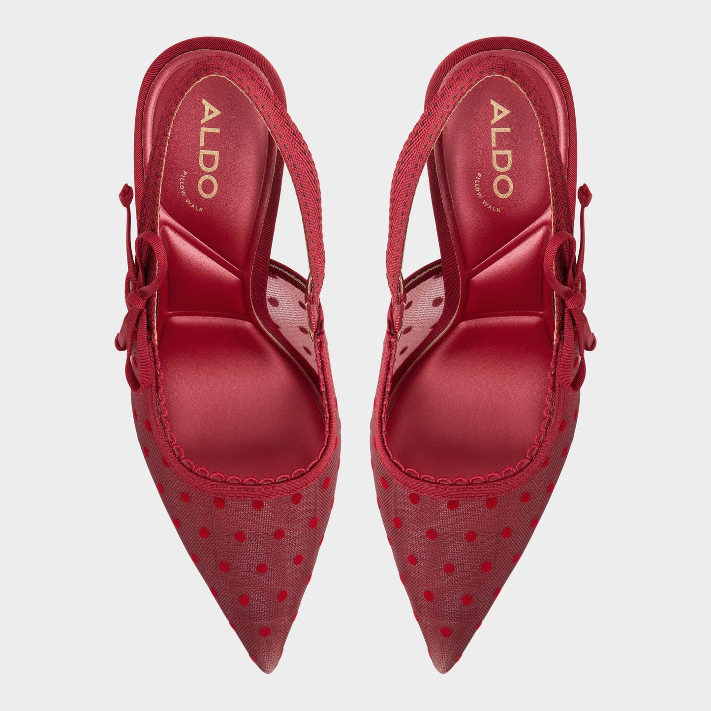 Hennie in Dark Red 14151902 - Slingback heel, Stiletto heel - Dark red