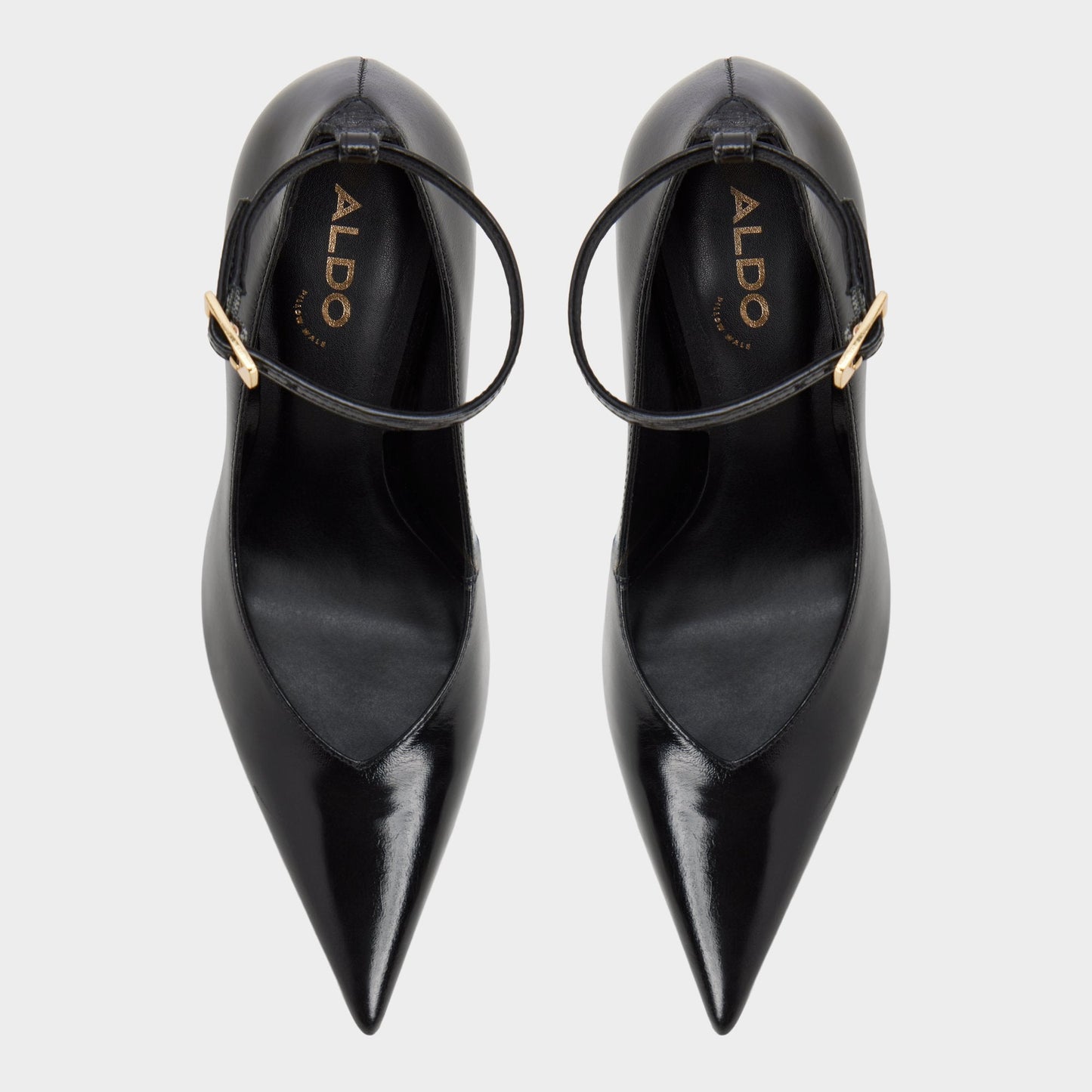 Zaira in Black - Pump, Stiletto heel - Black