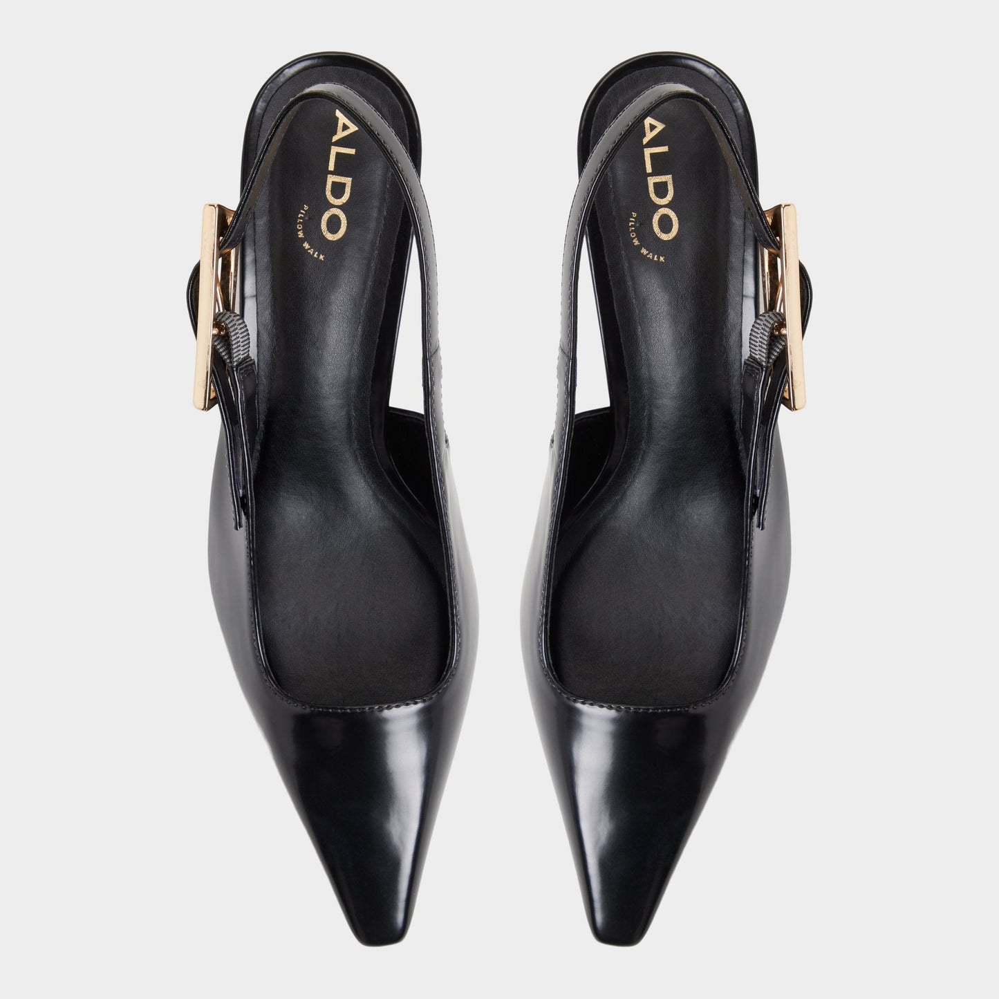 Nealie in Black 14139075 - Slingback heel, Kitten heel - Black