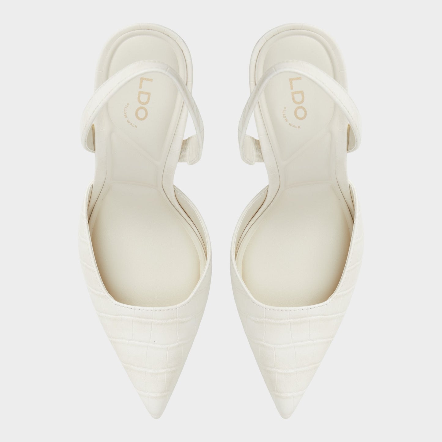 Berolden Other White Women's Slingbacks - Slingback heel, Stiletto heel - Other white