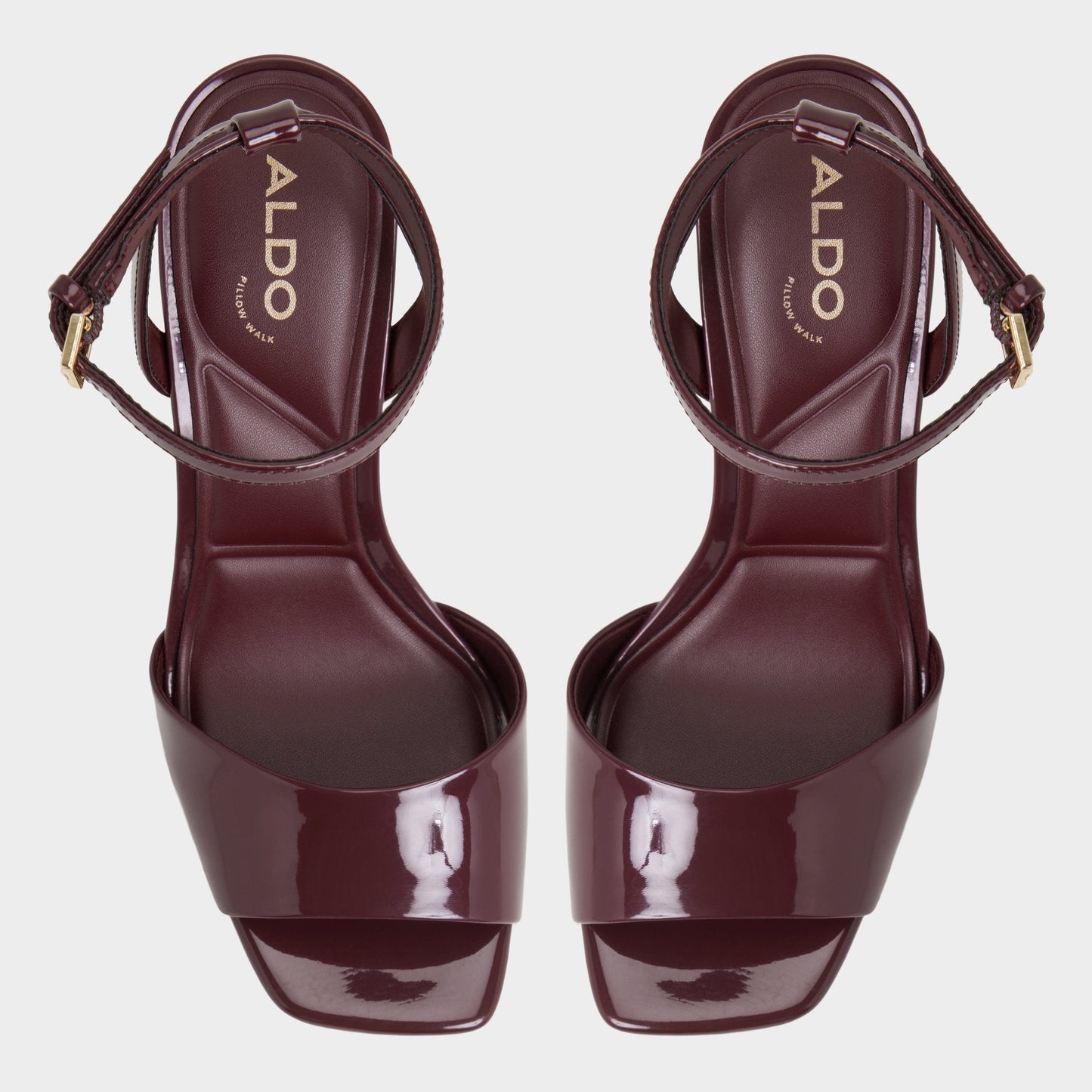 Chicgleam Bordo Women's Platform sandals - Heeled sandal, Platform - Bordo