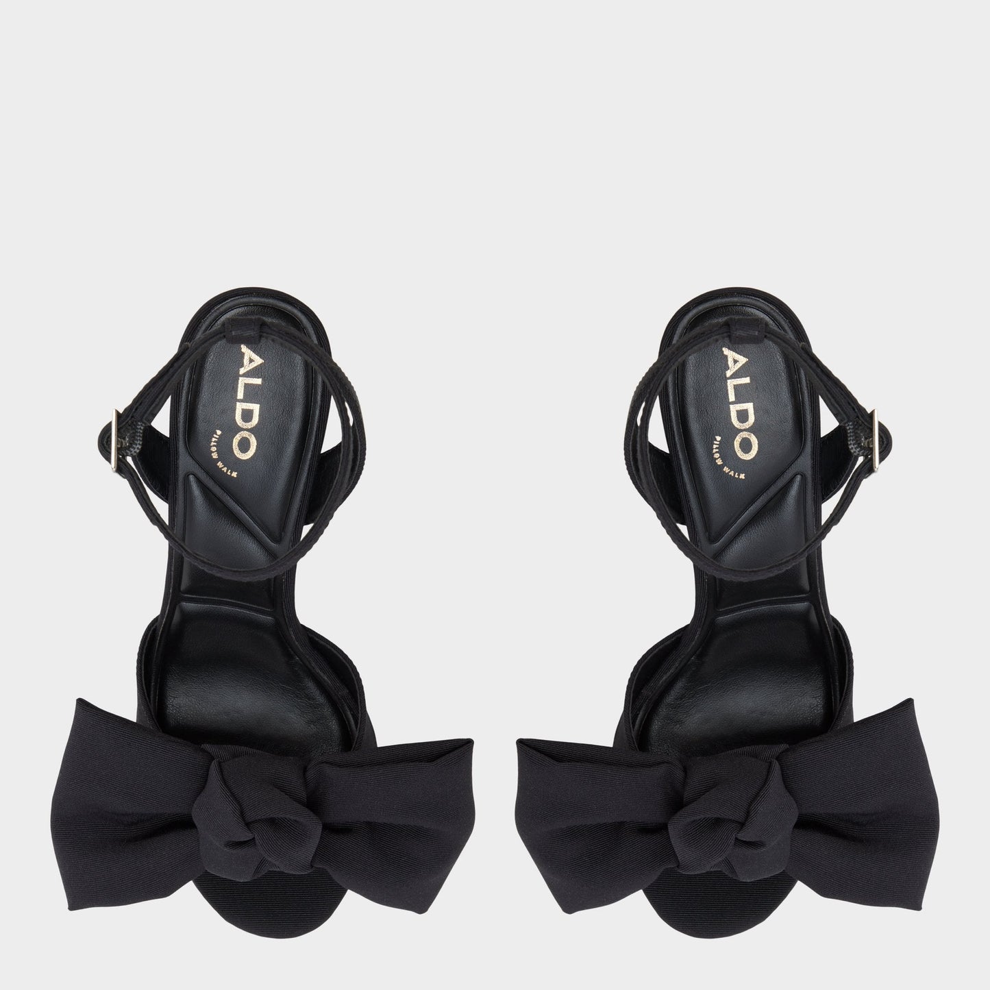 Luscious in Black 14154112 - Strappy heeled sandal, Platform - Black