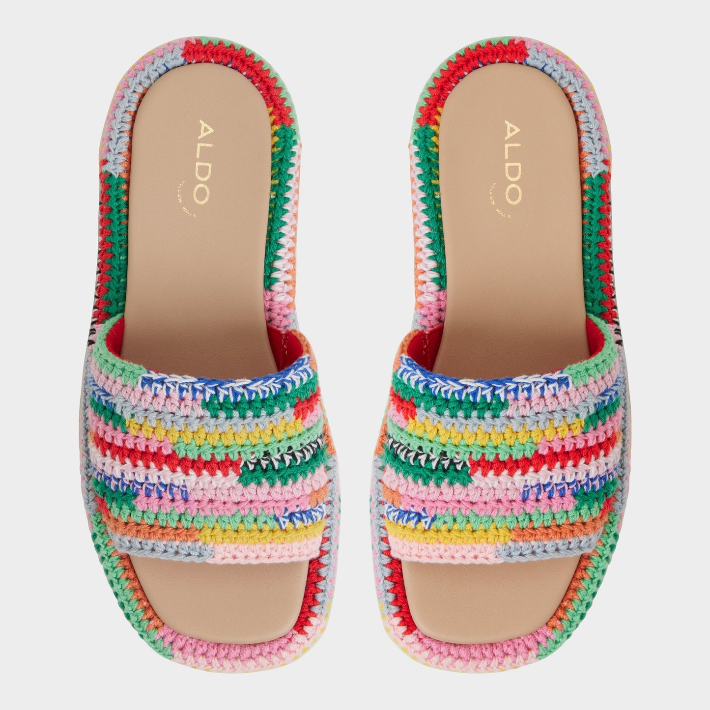 Bohemina Bright Multi Women's Platform sandals - Flatform sandal - Bright Multi