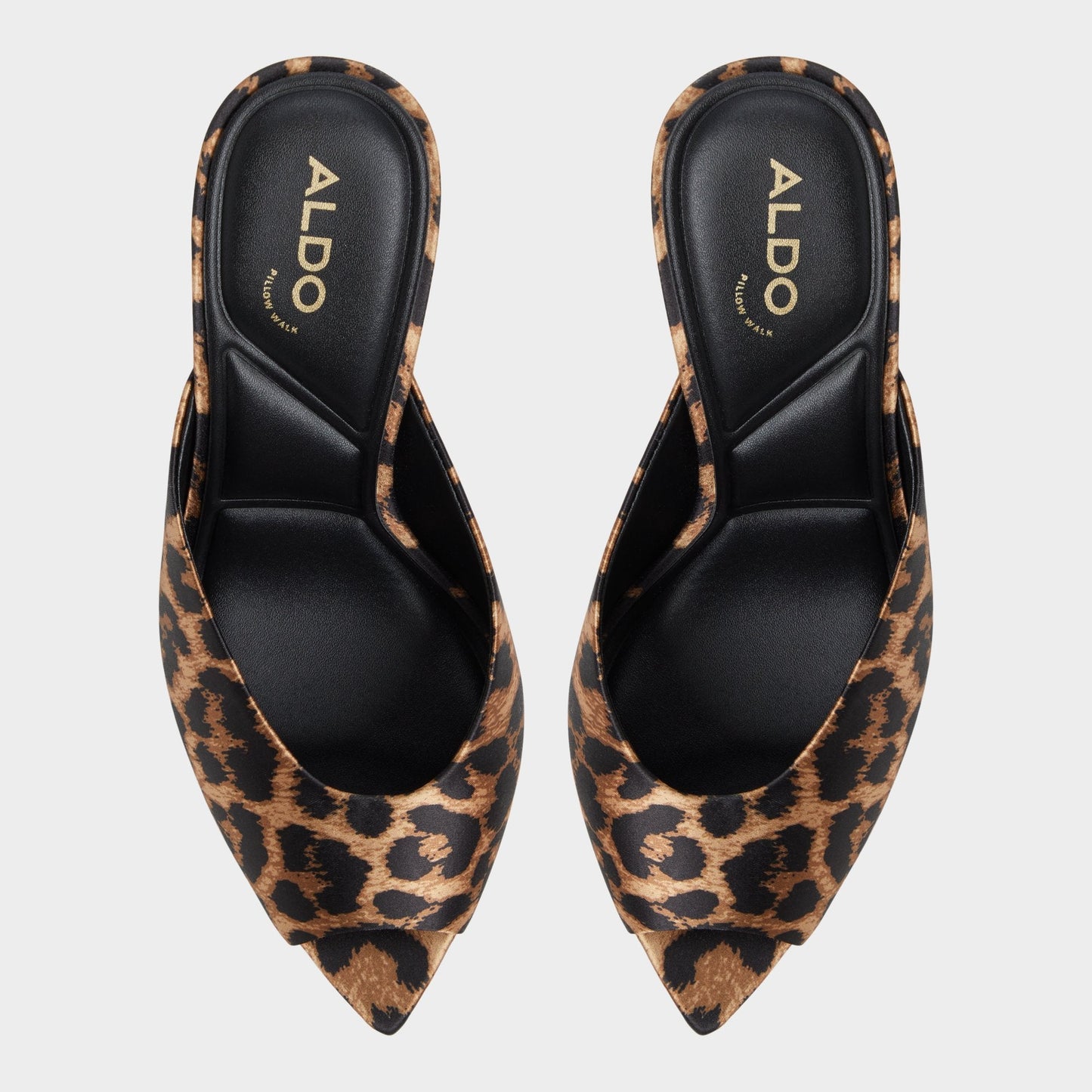 Elenara Brown Multi Women's Heeled mules - Heeled mule, Stiletto heel - Brown Multi