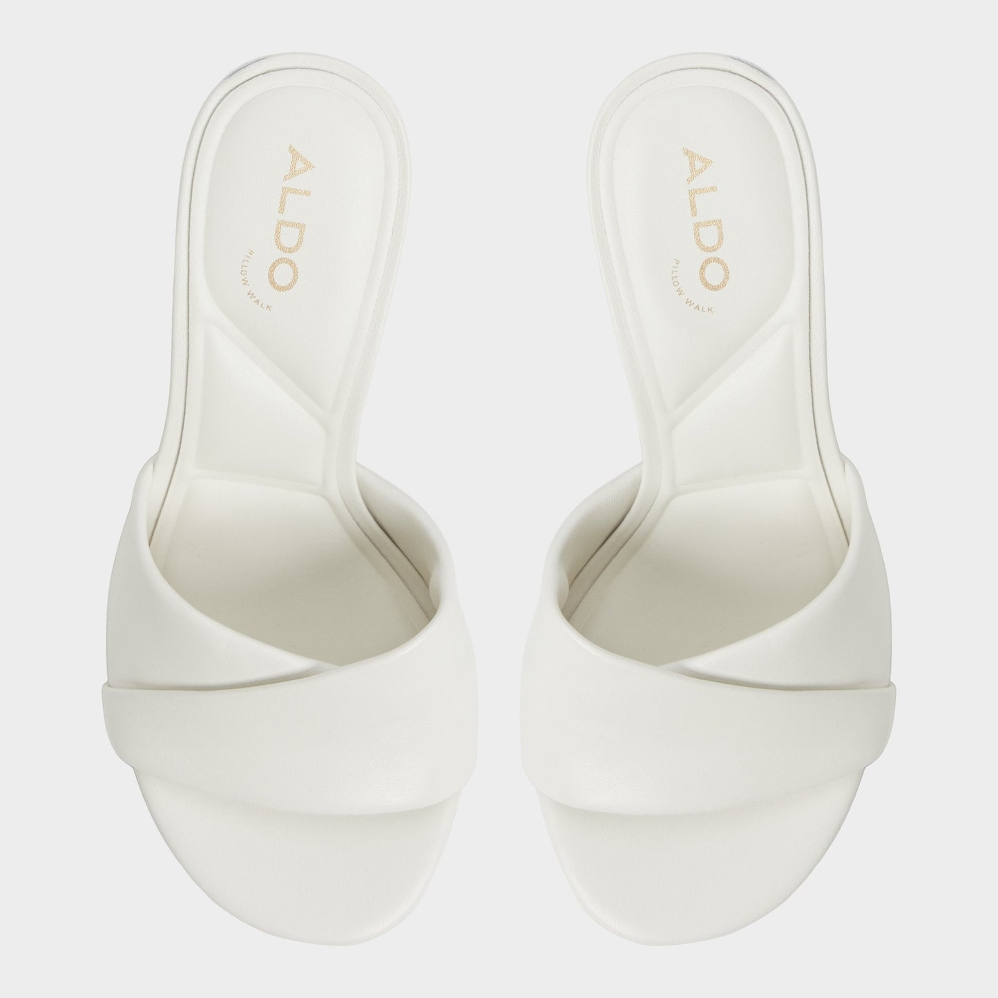 Lyhanna White/Bone Women's Heeled mules - Heeled mule, Stiletto heel - White/Bone