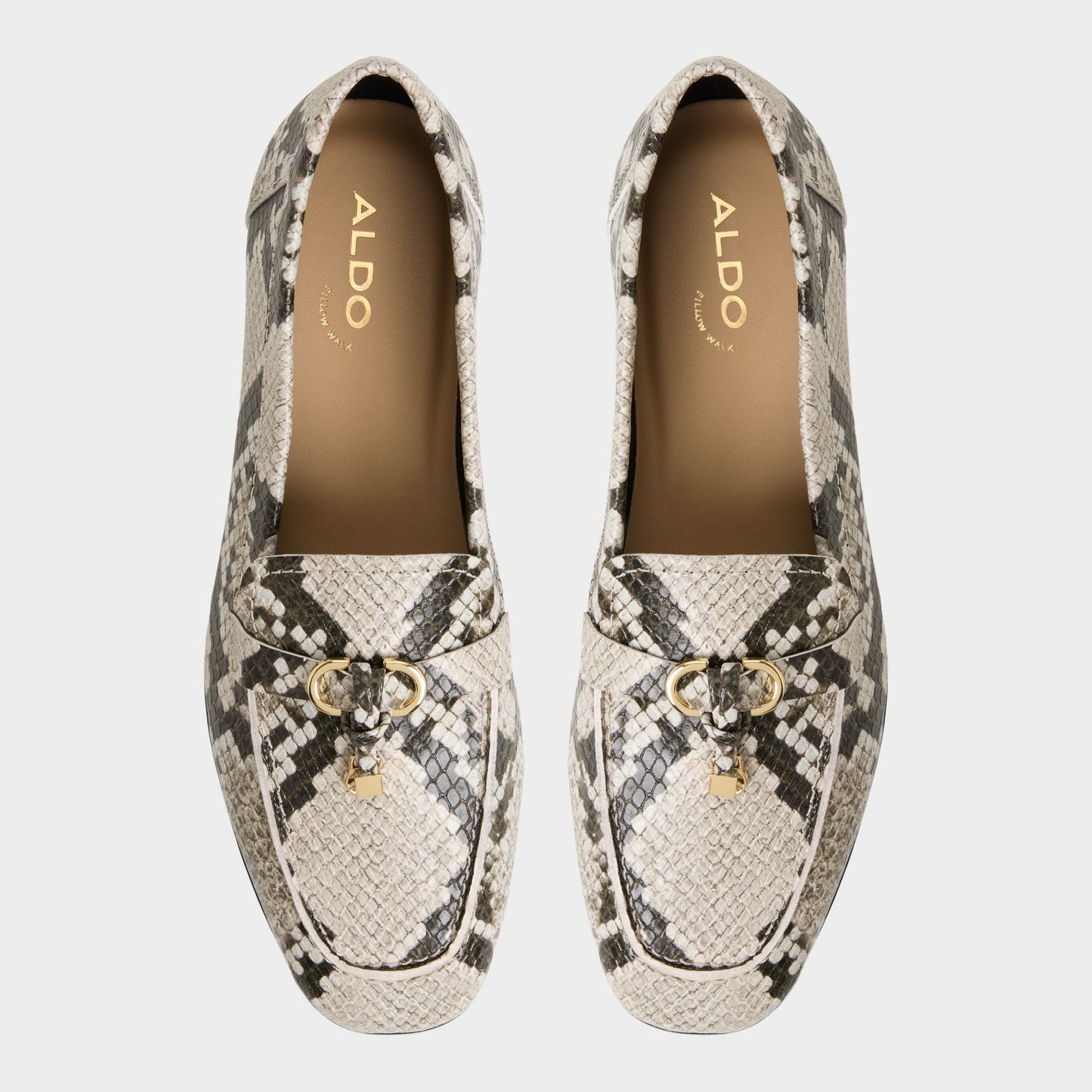 Ybilide White/Black Women's Loafers & Oxfords - Loafer - White/Black