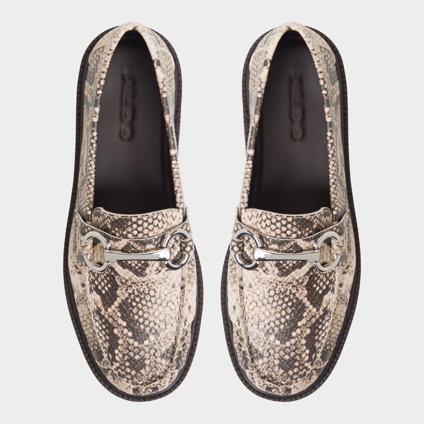 Danrose in Open Brown - Loafer, Lug sole - Open Brown