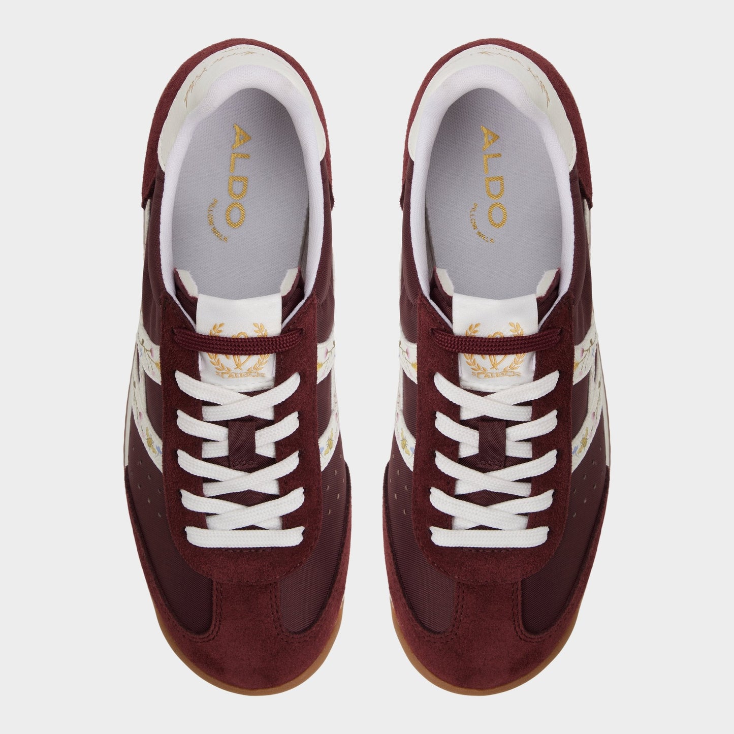 Stepcount Bordo Women's Platform and wedge sneakers - Jogger sneaker - Bordo