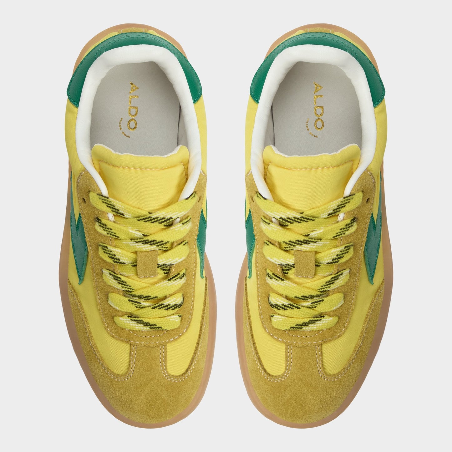 Retrostep Yellow Multi Women's Low top sneakers - Low top sneaker, Jogger sole - Yellow Multi