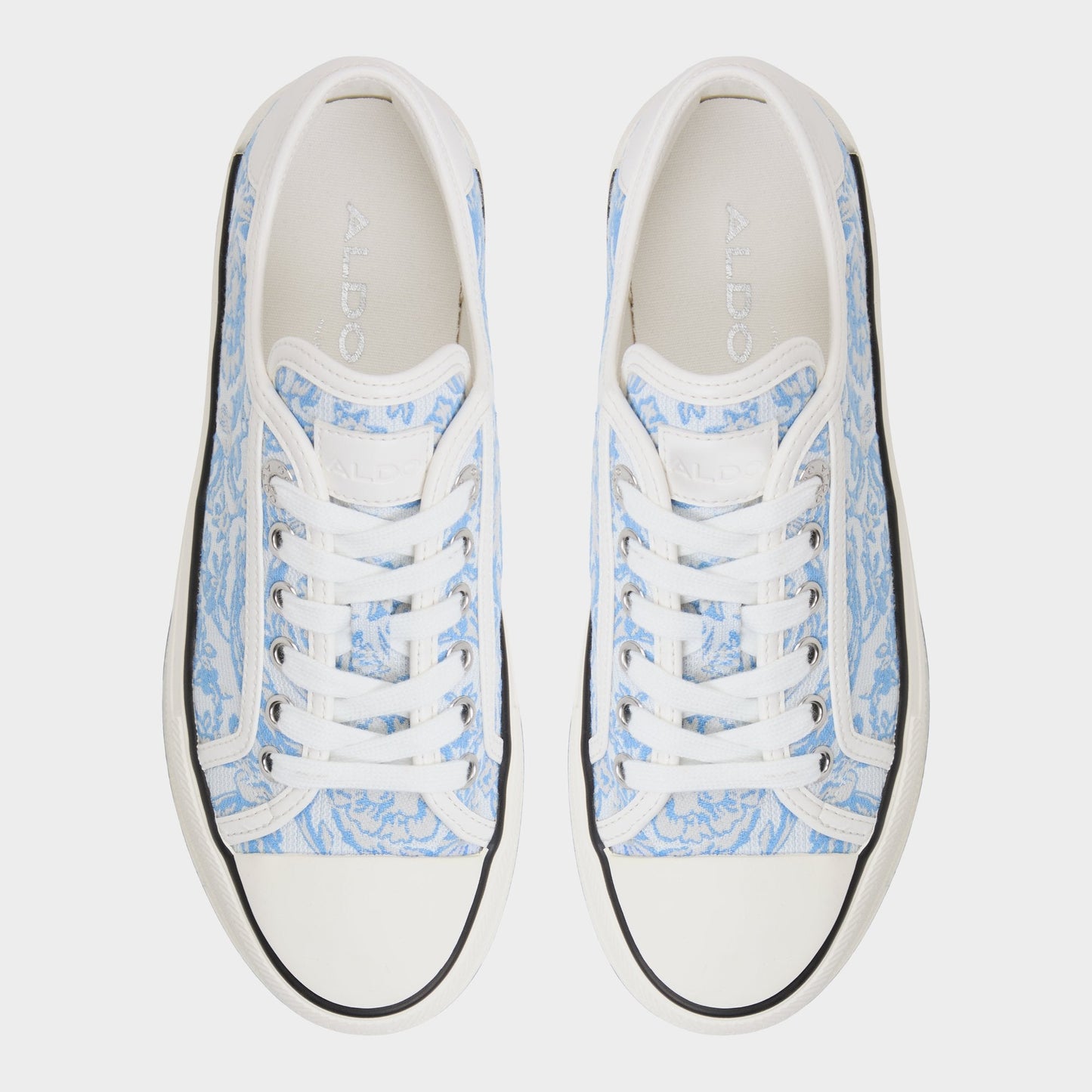 Rayes Open Blue Women's Platform and wedge sneakers - Low top sneaker, Platform - Open Blue