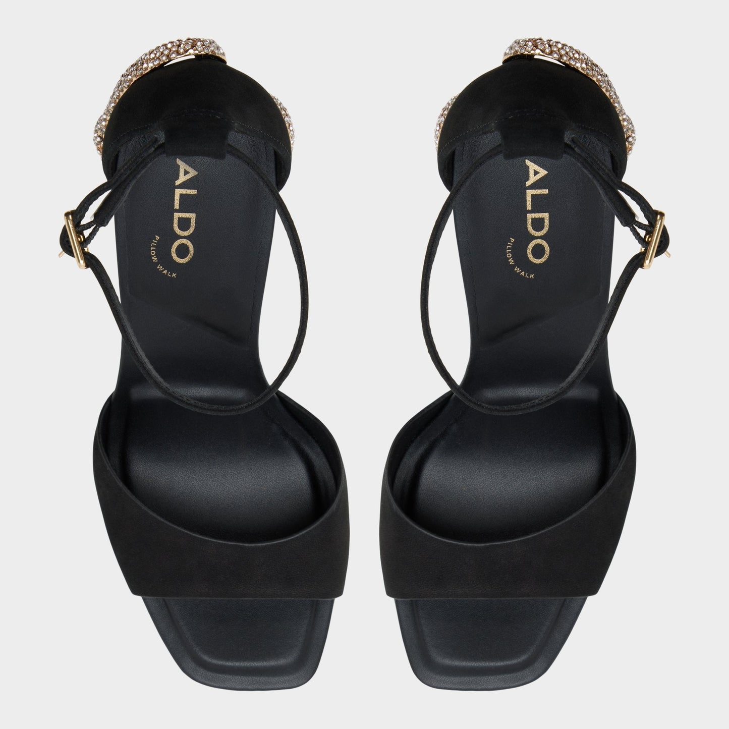 Medusa in Other Black 14266744 - Strappy heeled sandal, Platform - Other black