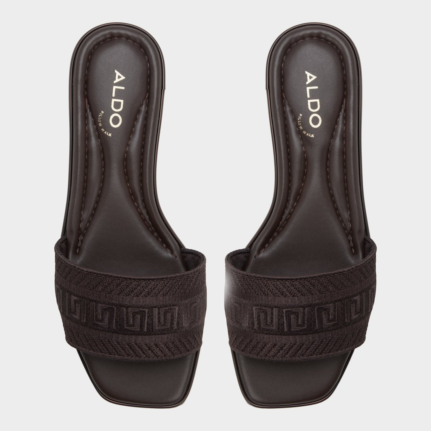 Oceania in Dark Brown 14298155 - Slide sandal - Dark brown