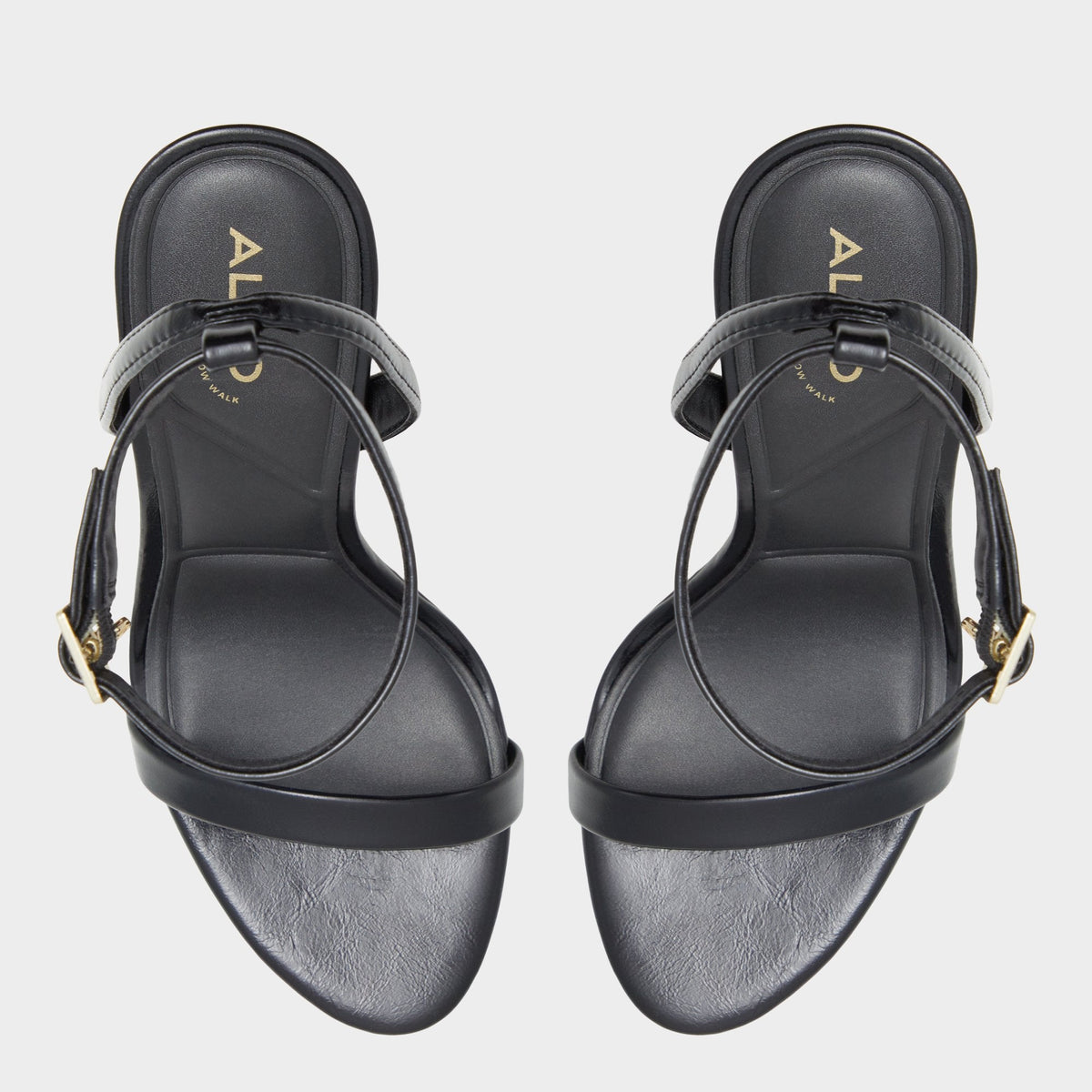 Maristou Black Women's Strappy sandals - Heeled sandal, Stiletto heel - Black