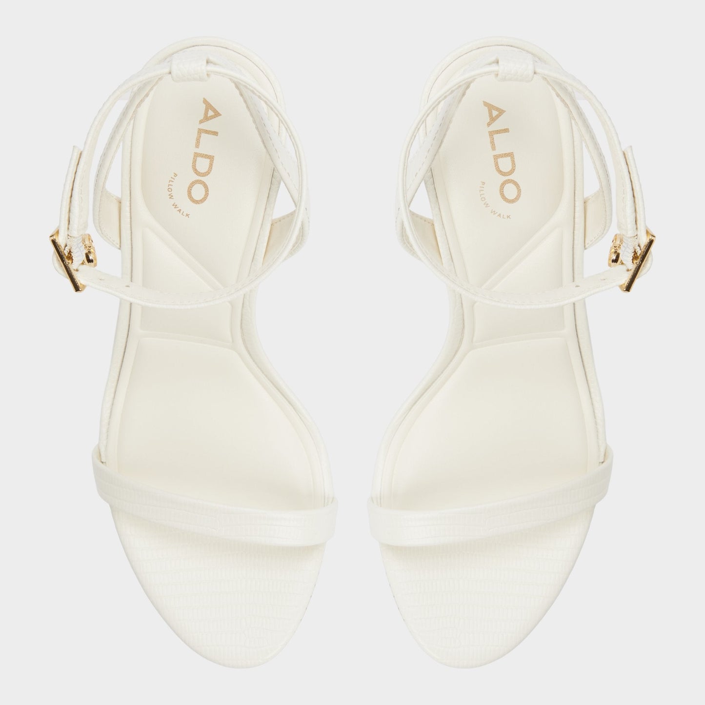 Maristou White Women's Strappy sandals - Heeled sandal, Stiletto heel - White