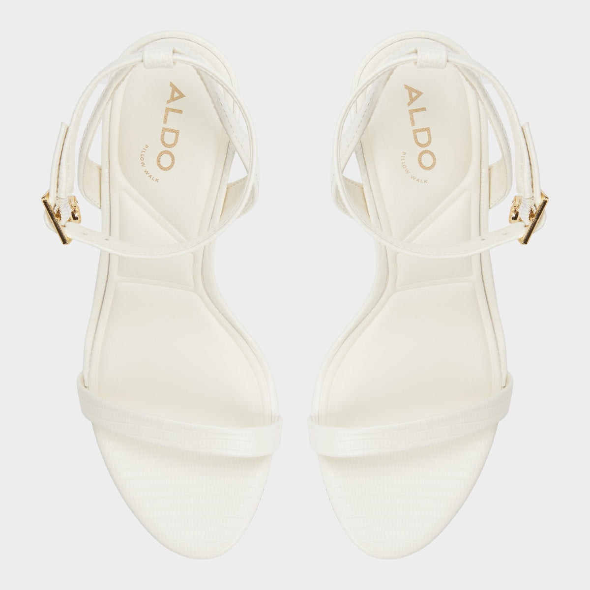 Maristou White Women's Strappy sandals - Heeled sandal, Stiletto heel - White