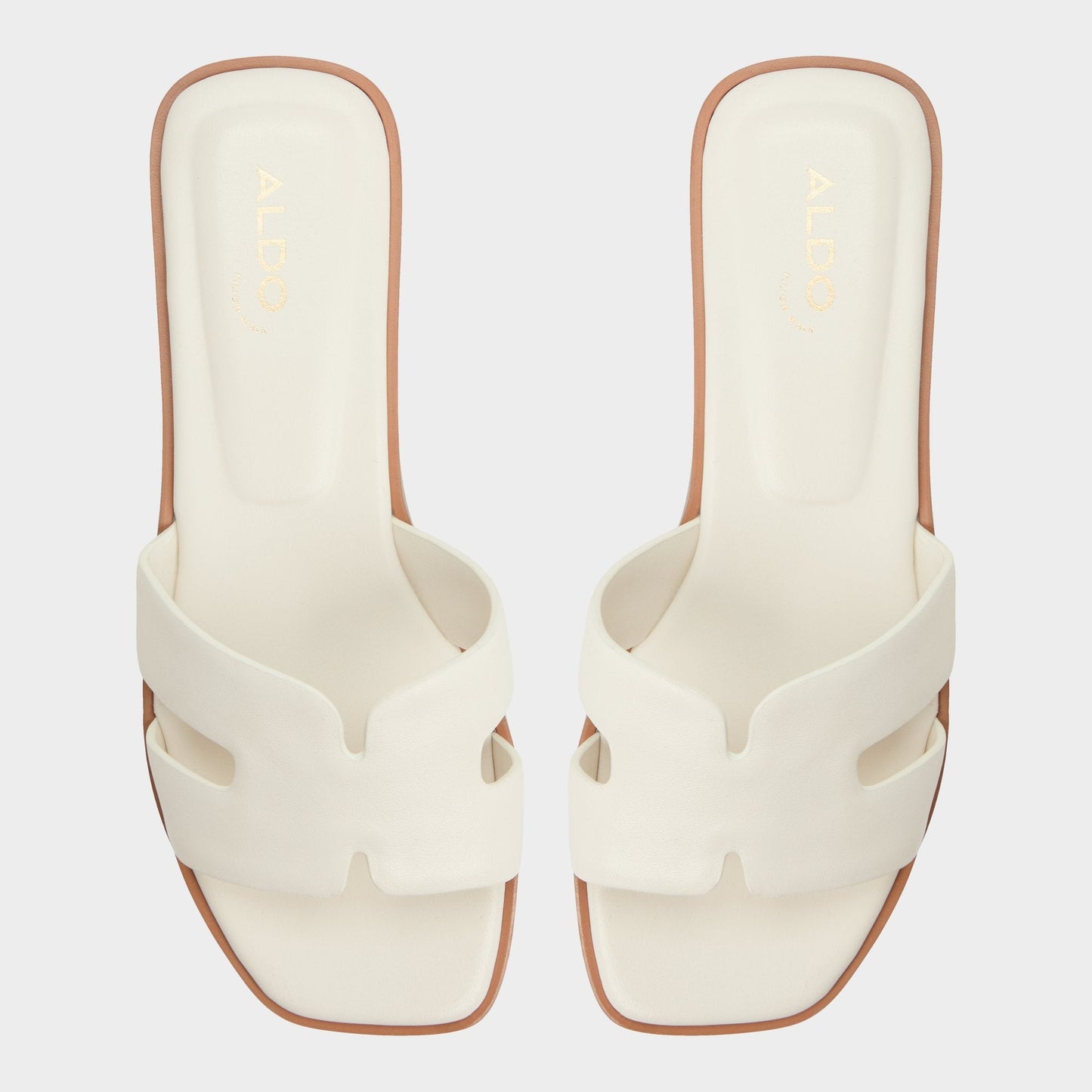 Itsandal White Women's Flats - Slide sandal - White