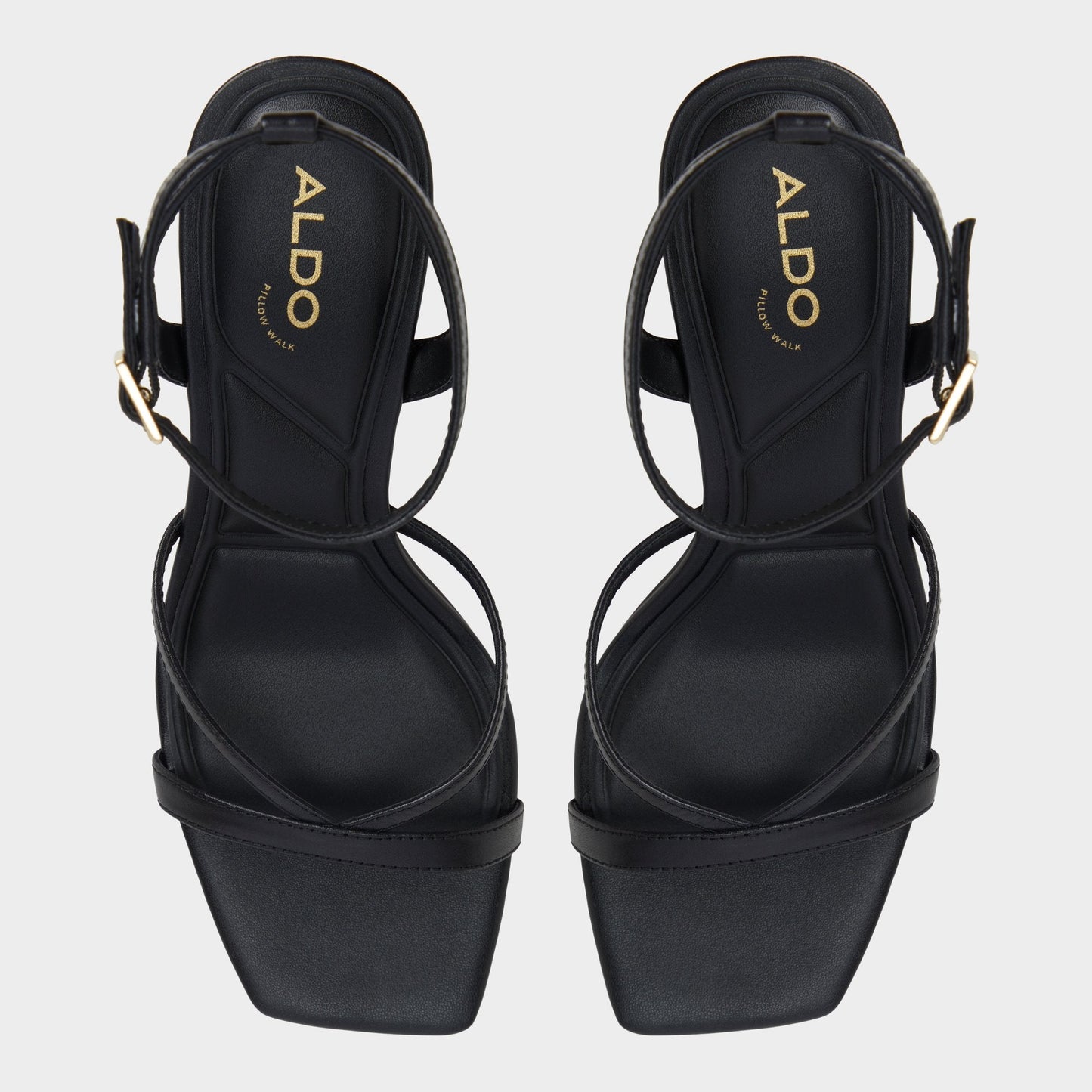 Stellare Other Black Women's Block heels - Strappy heeled sandal, Block heel - Other black