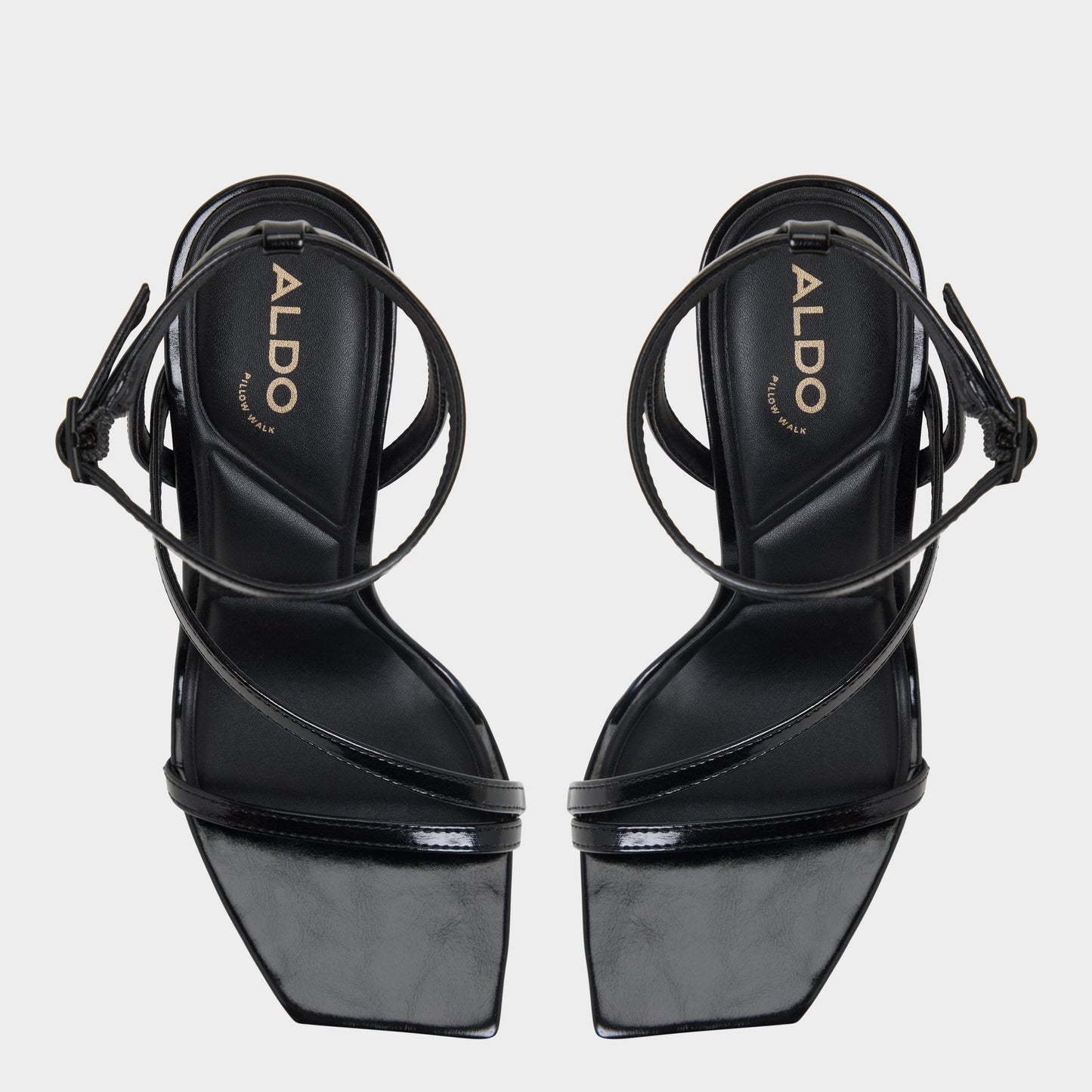Scintilla in Other Black - Heeled sandal - Other black
