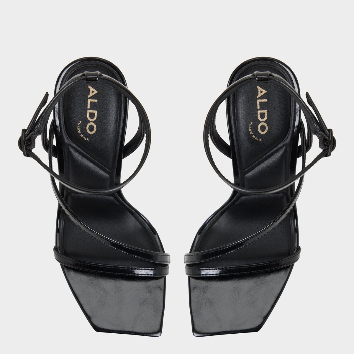 Scintilla in Other Black - Heeled sandal - Other black