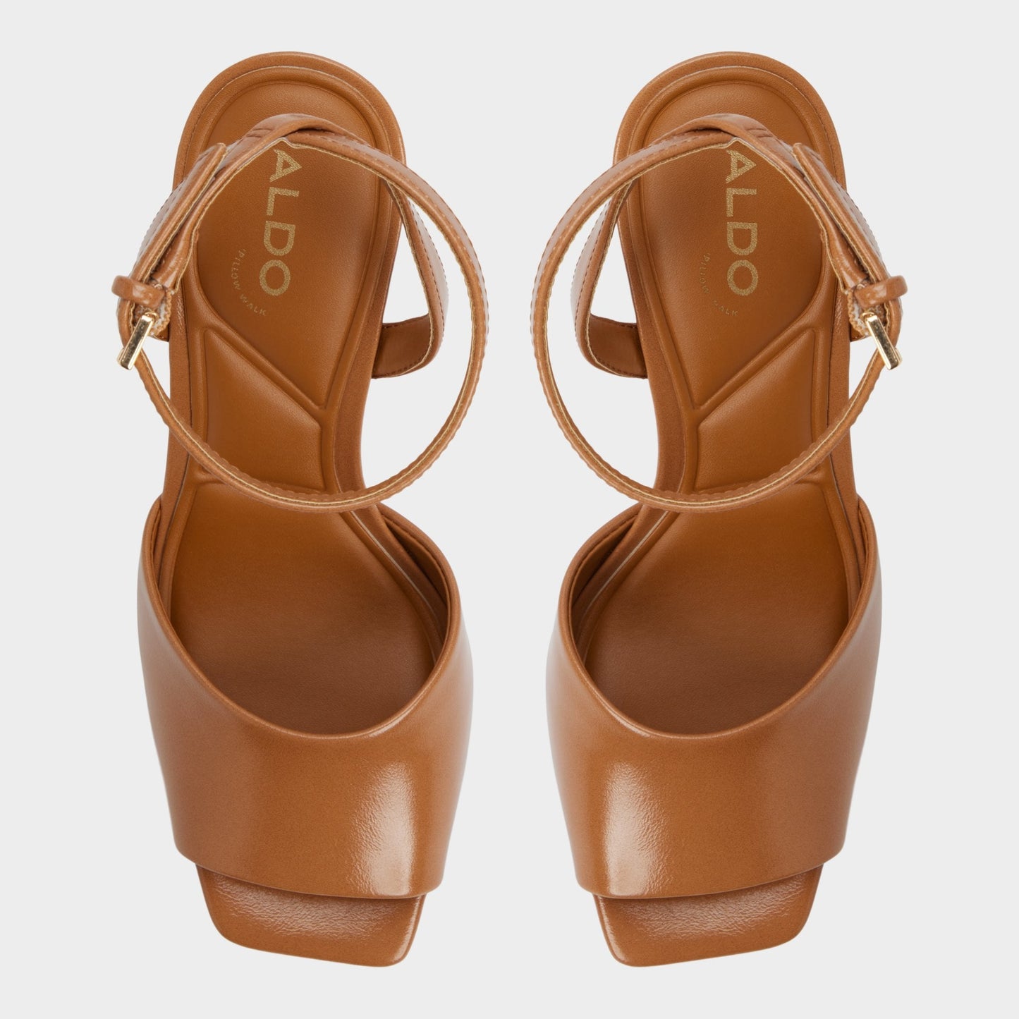 Kaiasien in Tan - Heeled sandal, Stiletto heel - Tan