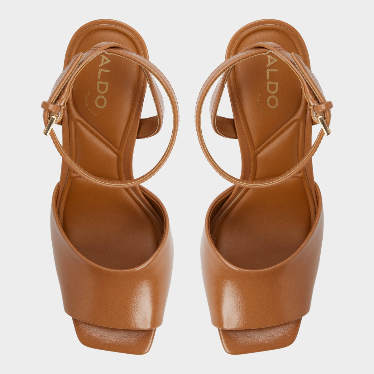 Kaiasien in Tan - Heeled sandal, Stiletto heel - Tan