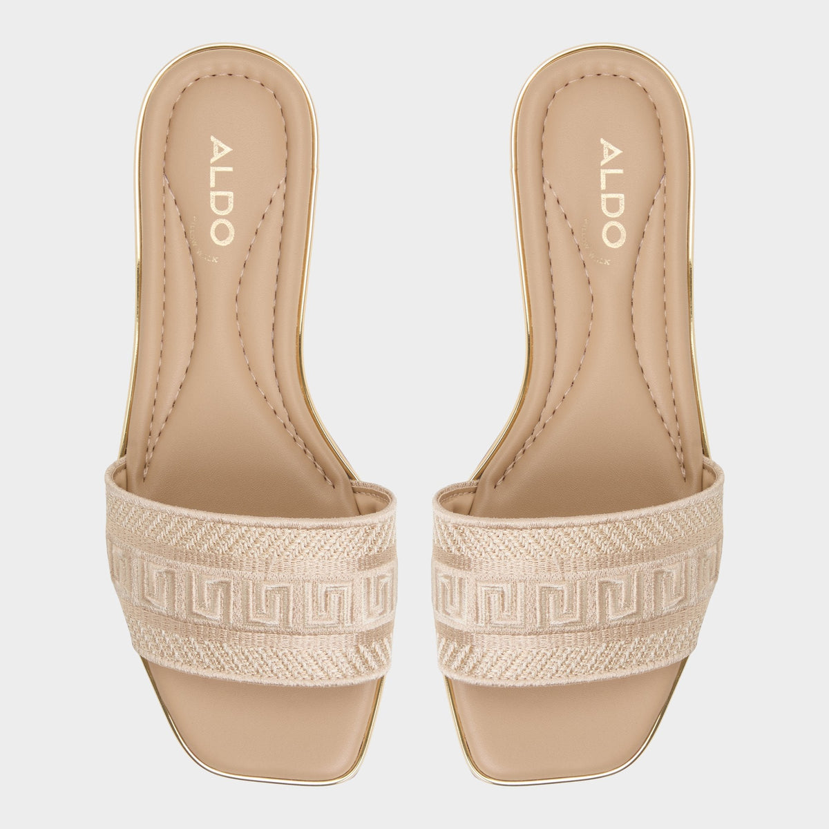 Oceania Sand Women's Flats - Slide sandal - Sand