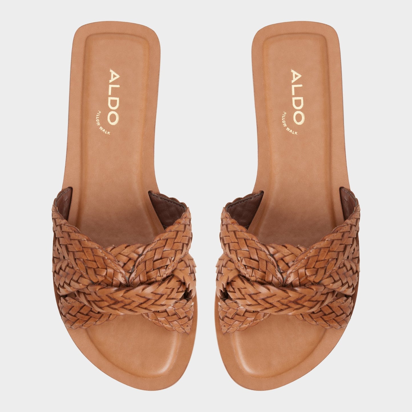 Ravelle Medium Brown Women's Flats - - Medium Brown