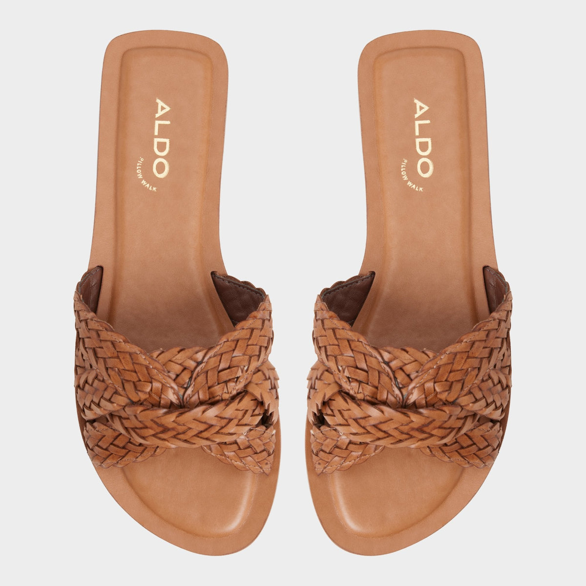 Ravelle Medium Brown Women's Flats - - Medium Brown