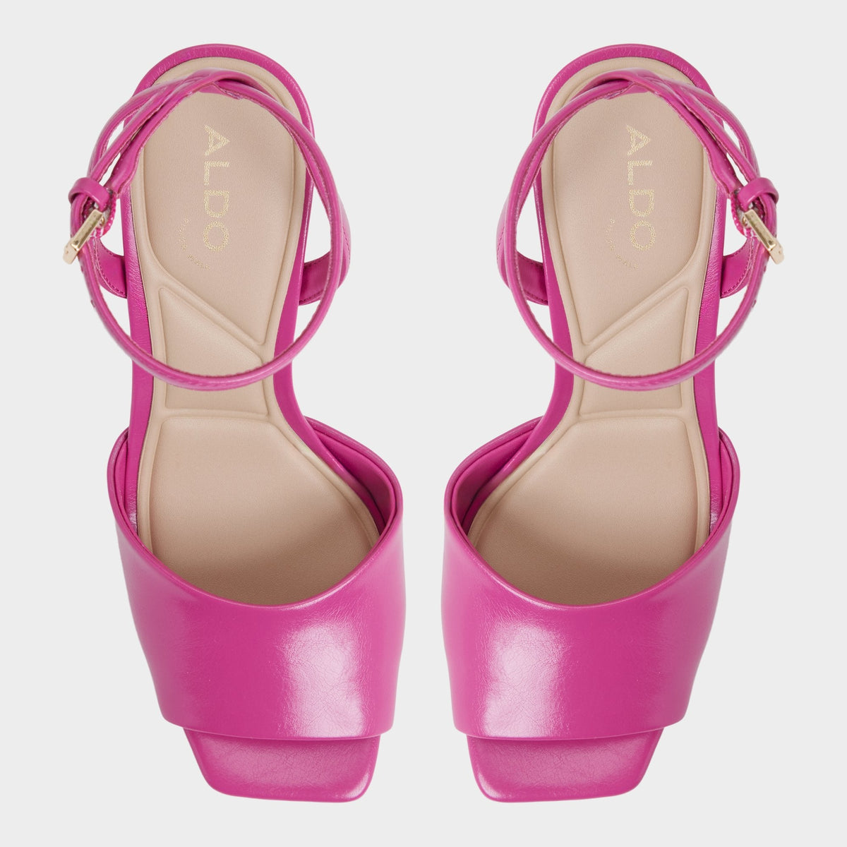 Kaiasien Pink Women's Heeled sandals - Strappy heeled sandal, Stiletto heel - Pink