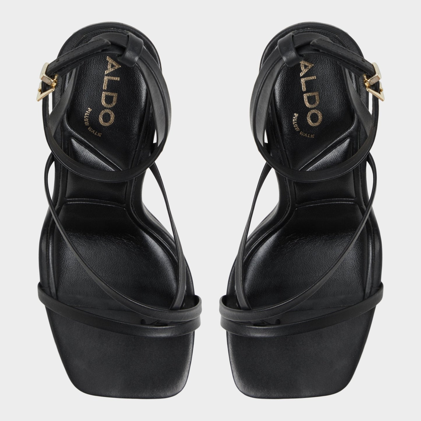 Laurader Other Black Women's Block heels - Strappy heeled sandal, Block heel - Other Black