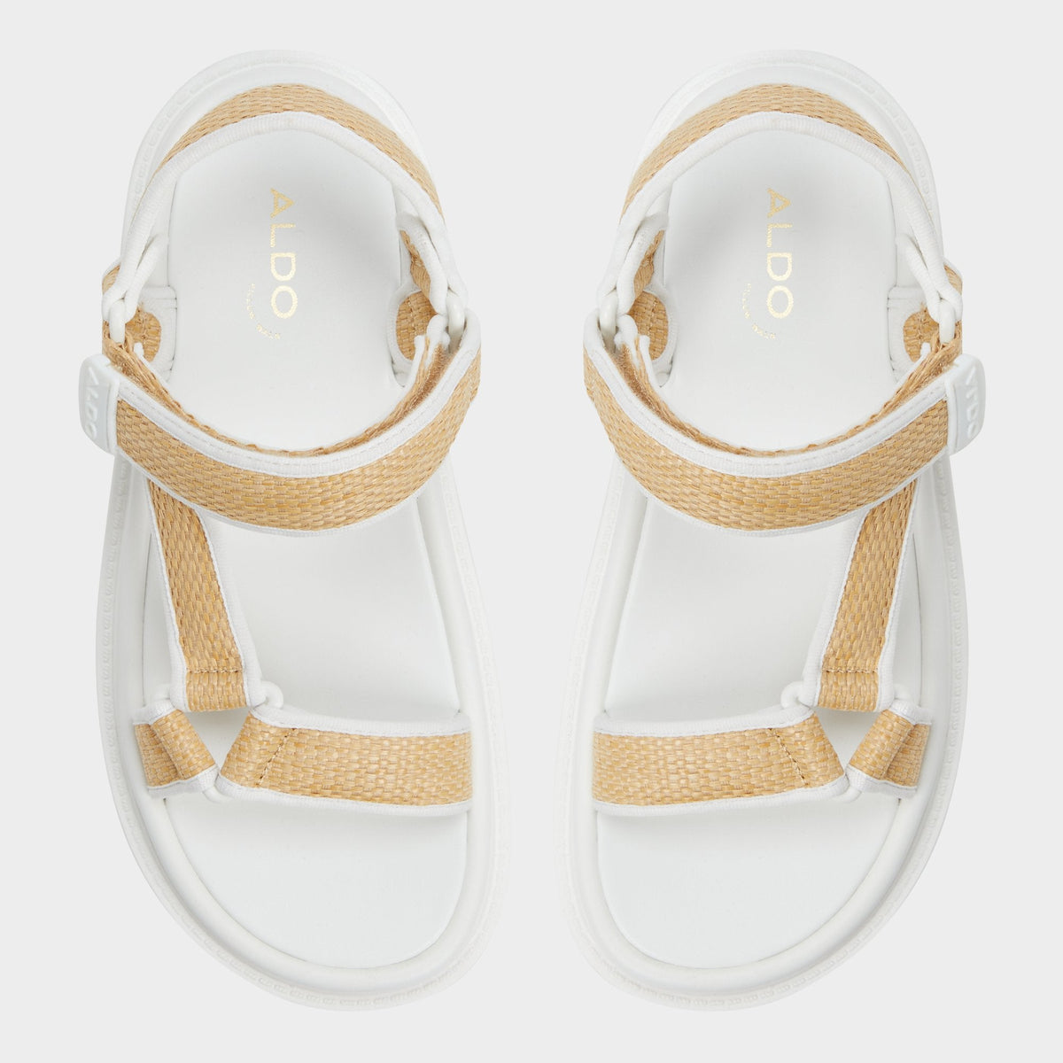 Oceana Natural Women's Footbed sandals - Footbed sandal - Natural