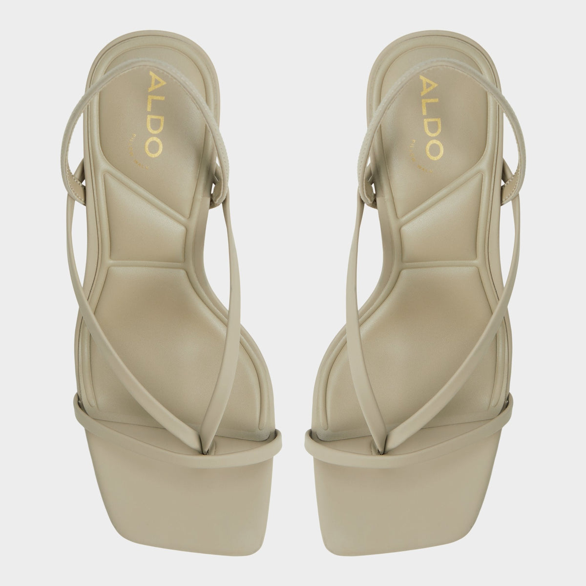 Riva Other Green Women's Strappy sandals - Sling back heeled sandal, Stiletto heel - Other Green