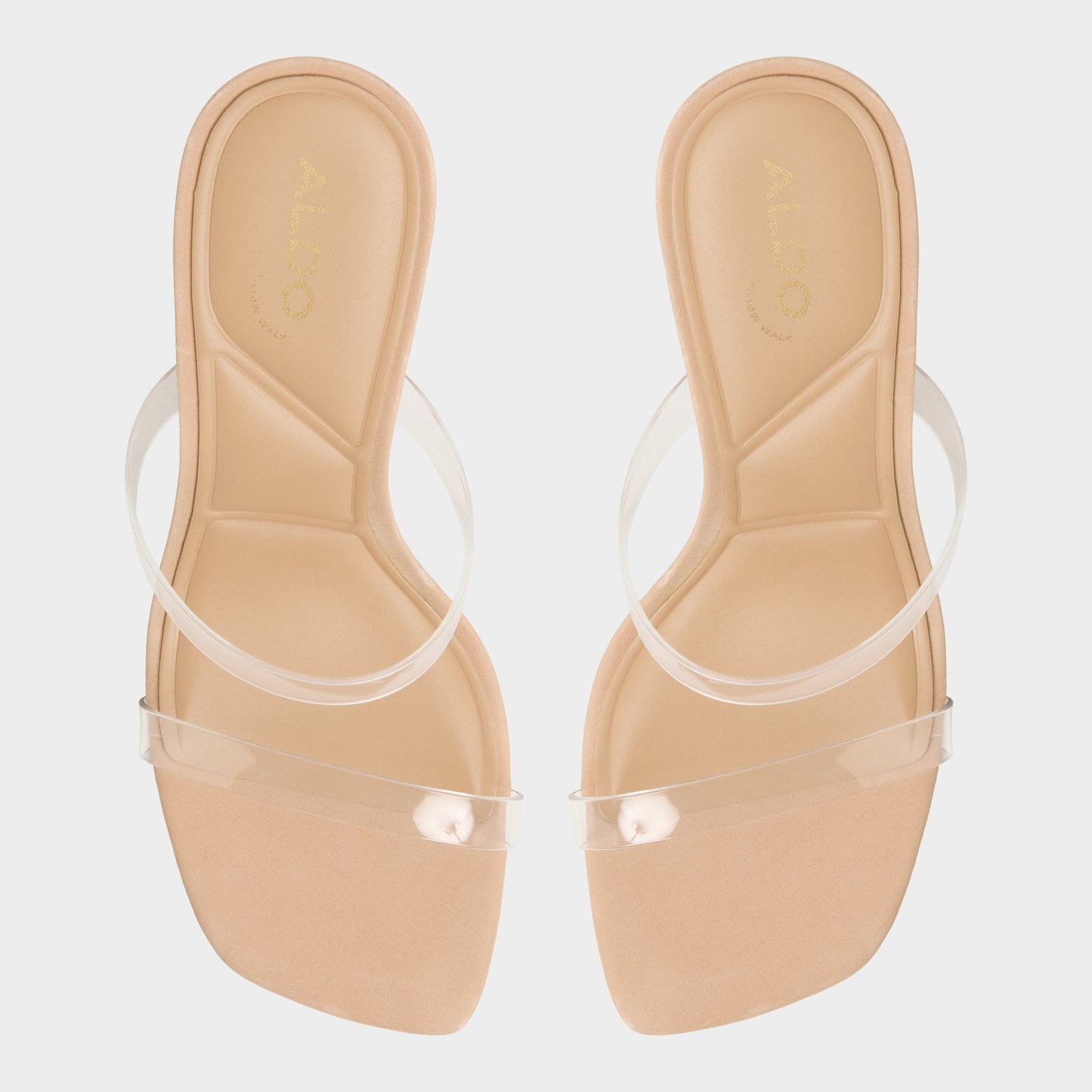 Evalina Medium Beige Women's Heeled sandals - Strappy heeled sandal, Stiletto heel - Medium Beige