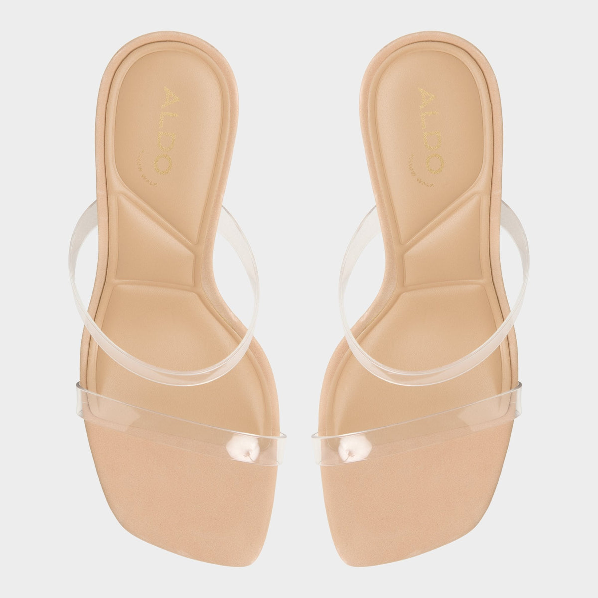 Evalina Medium Beige Women's Heeled sandals - Strappy heeled sandal, Stiletto heel - Medium Beige