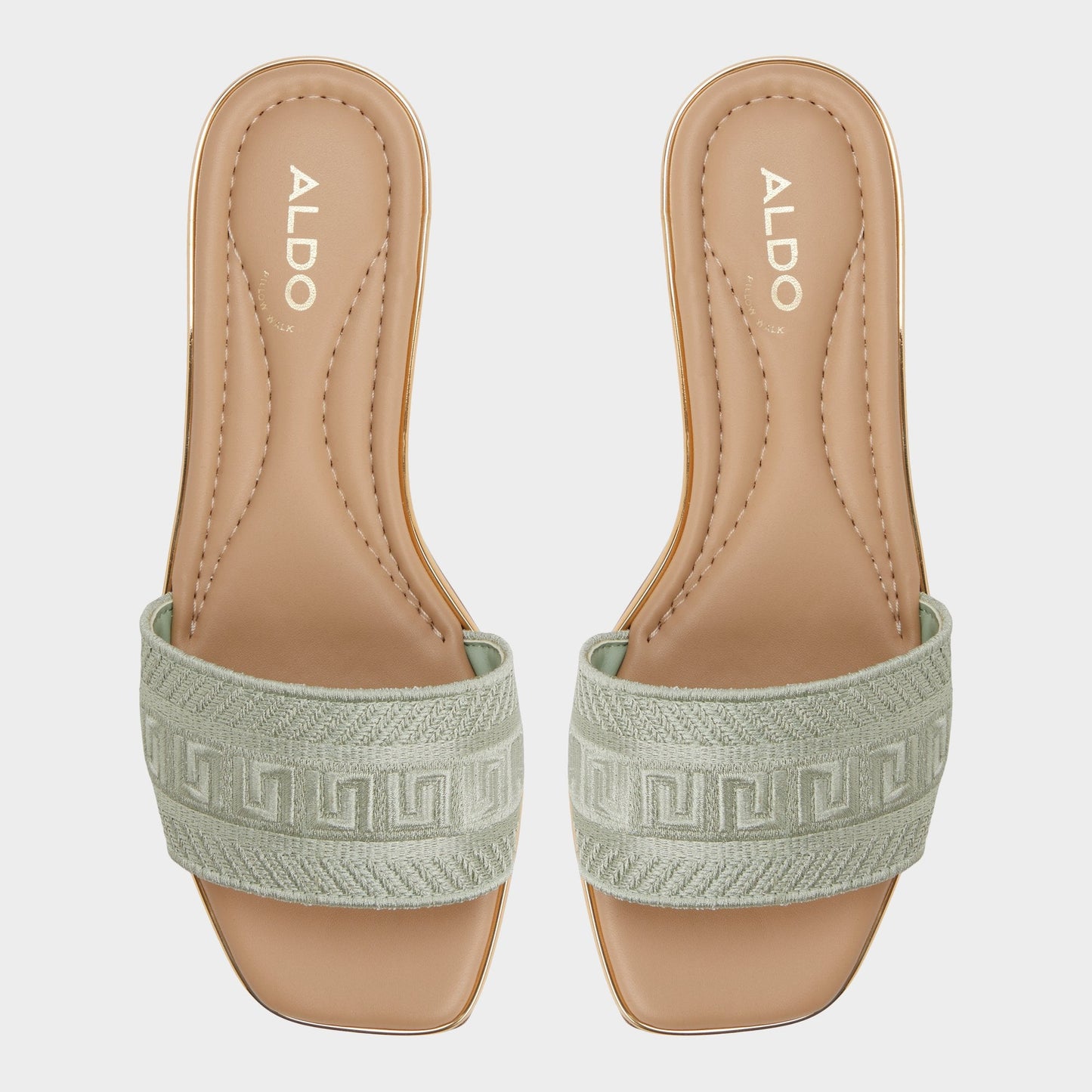 Oceania-xt Other Green Women's Flats - Slide sandal - Other Green