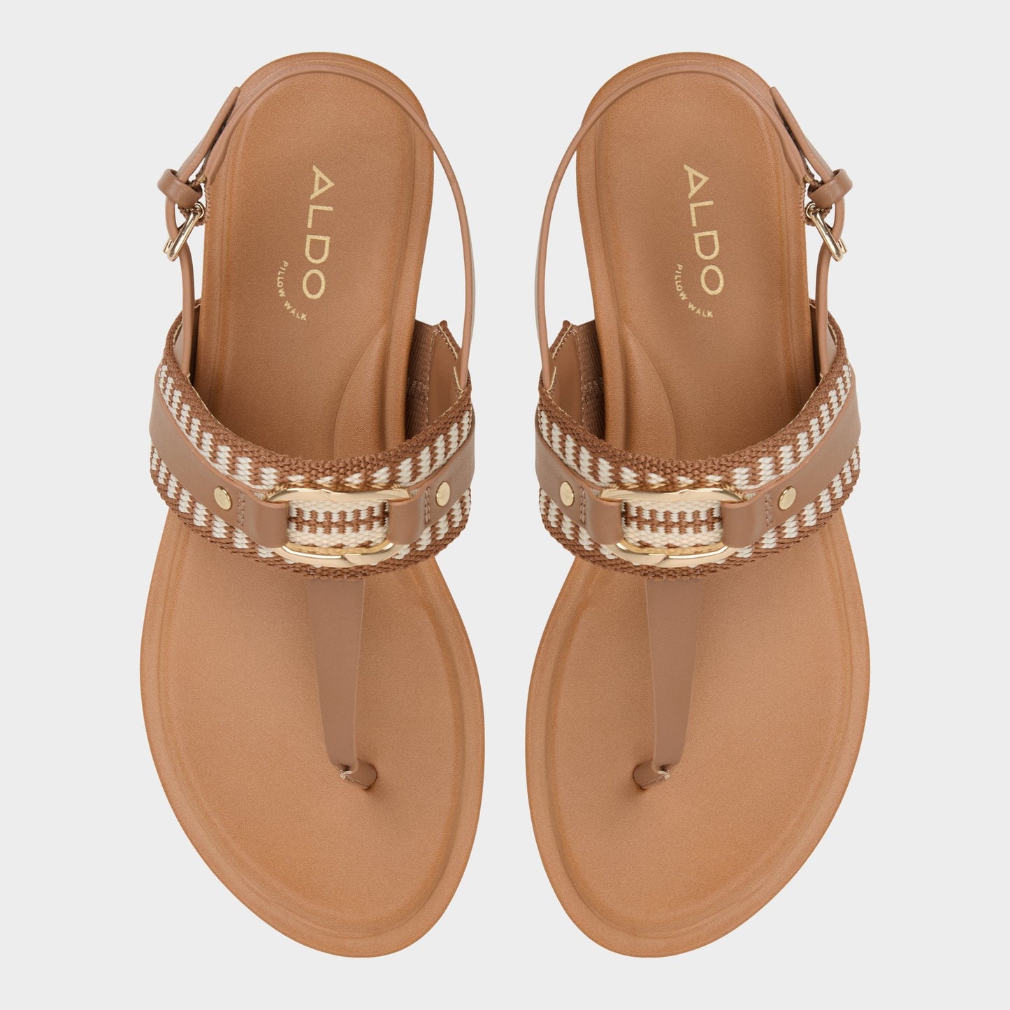 Taylen Medium Brown Women's Festival shoes accessories - T-strap sandal - Medium Brown