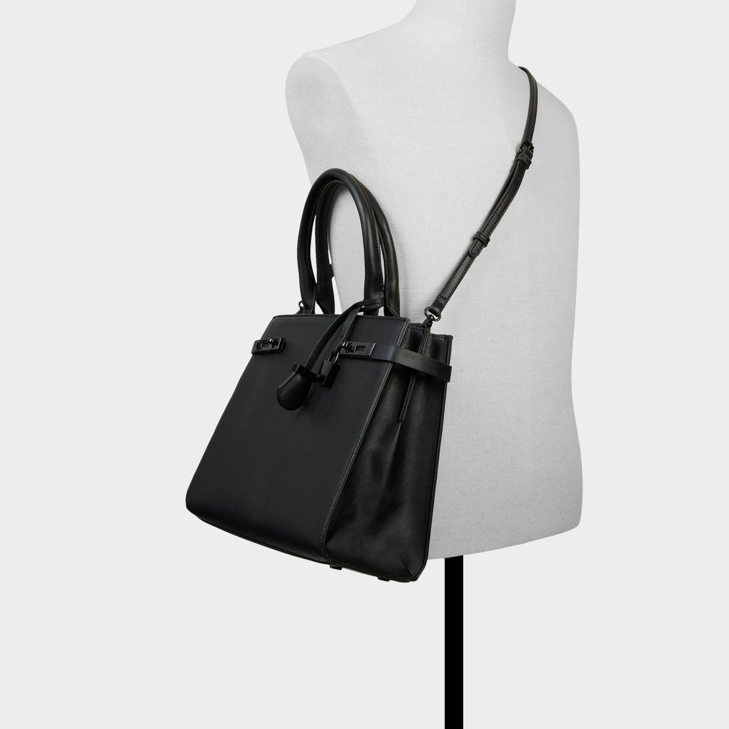 Manillaax Black/Black Women's Tote & Satchel bags - - Black/black