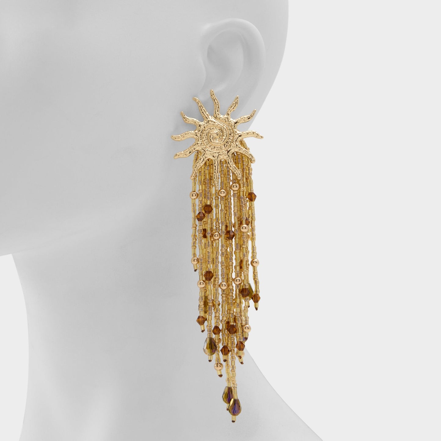 Soulvibe in Gold - Statement earrings - Gold