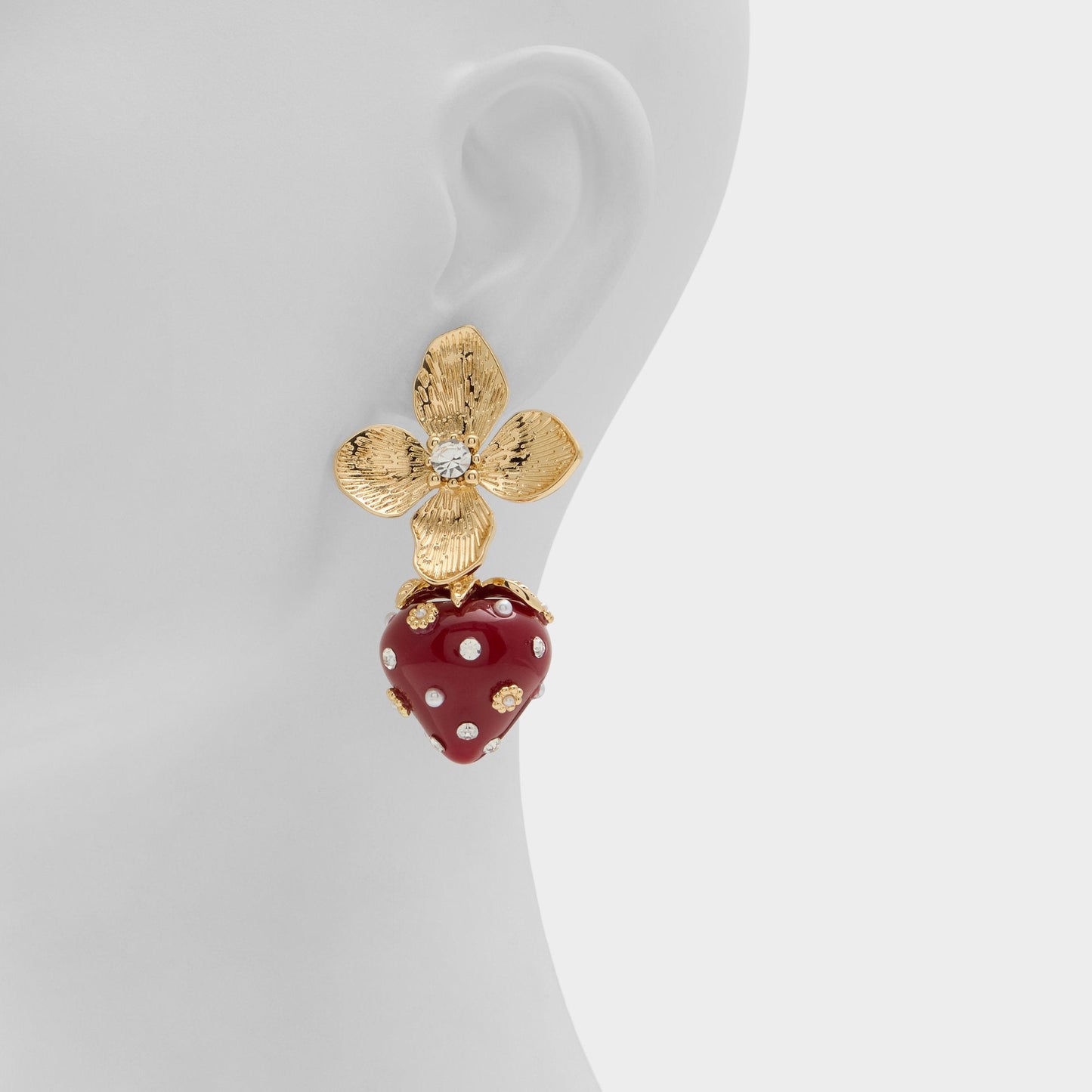 Berrybloom in Red - Earrings - Red