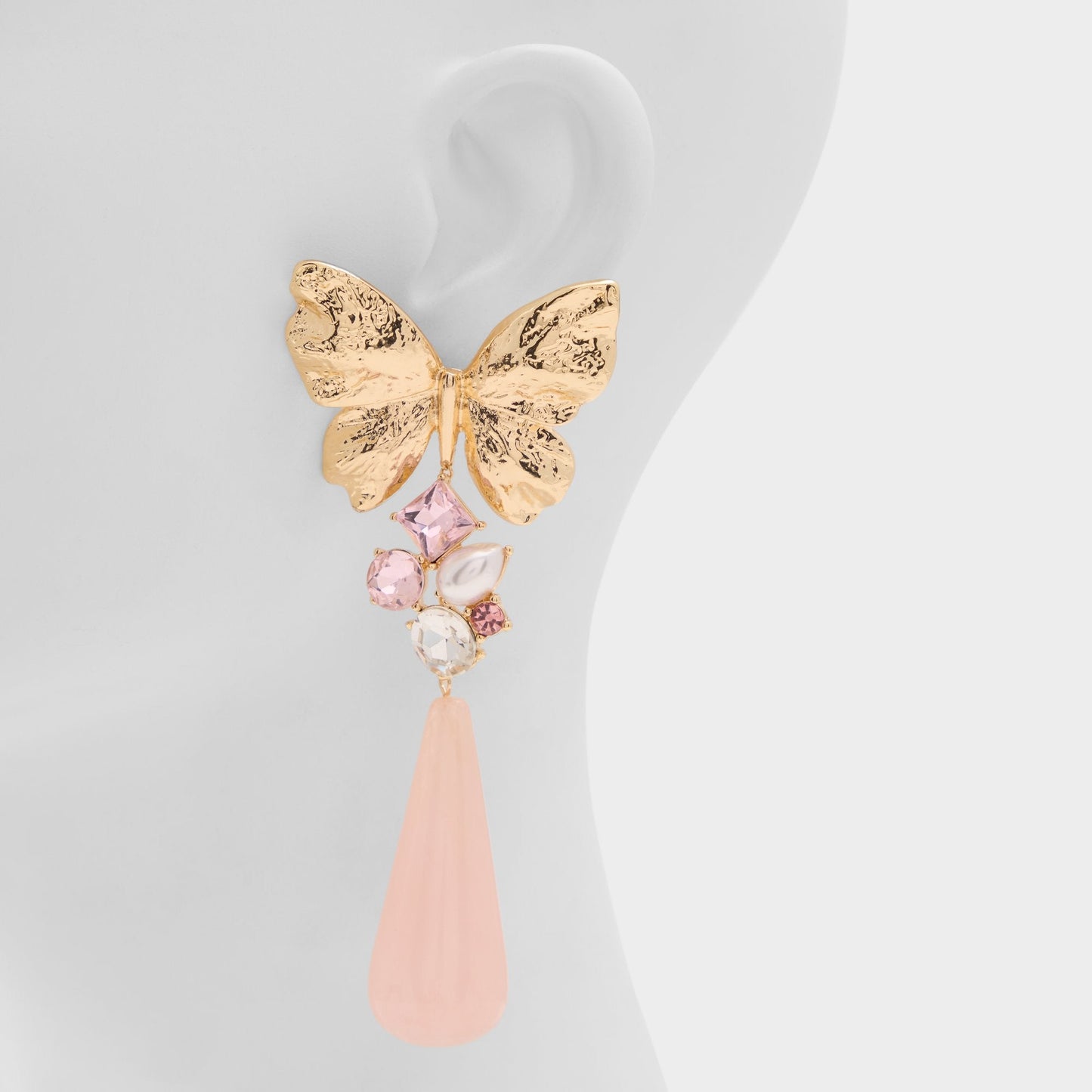 Papillara in Light Pink - Statement earrings - Light pink