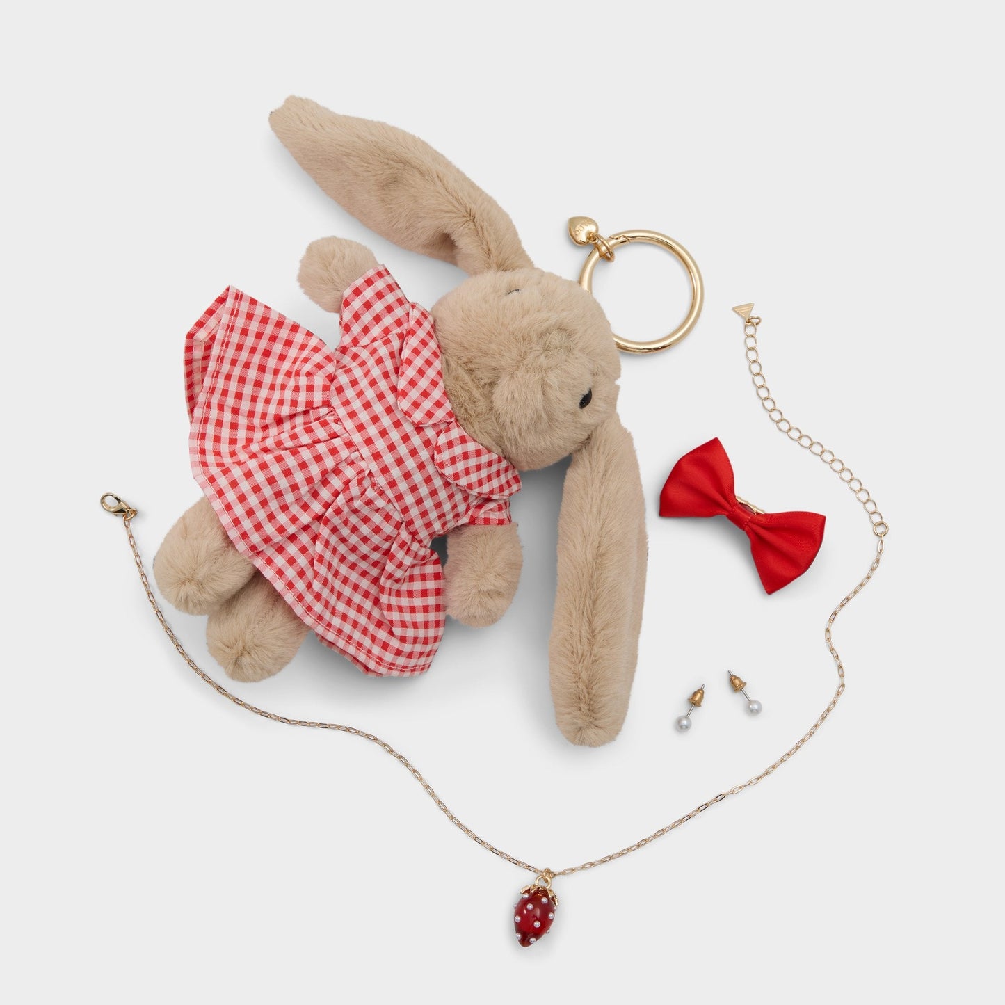 Hopberry in Medium Beige - Bag charm - Medium beige