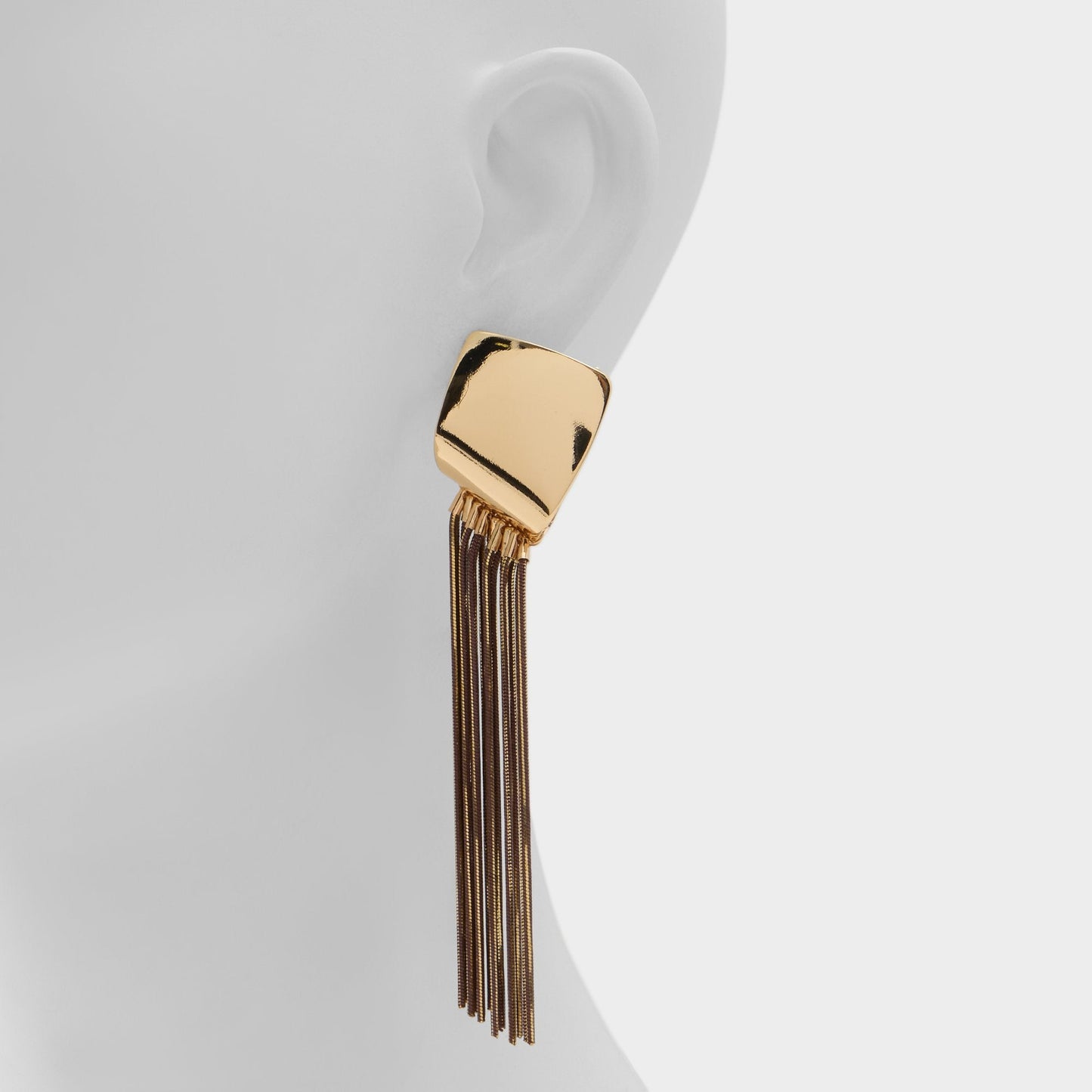 Wallow in Light Brown - Statement earrings - Light brown