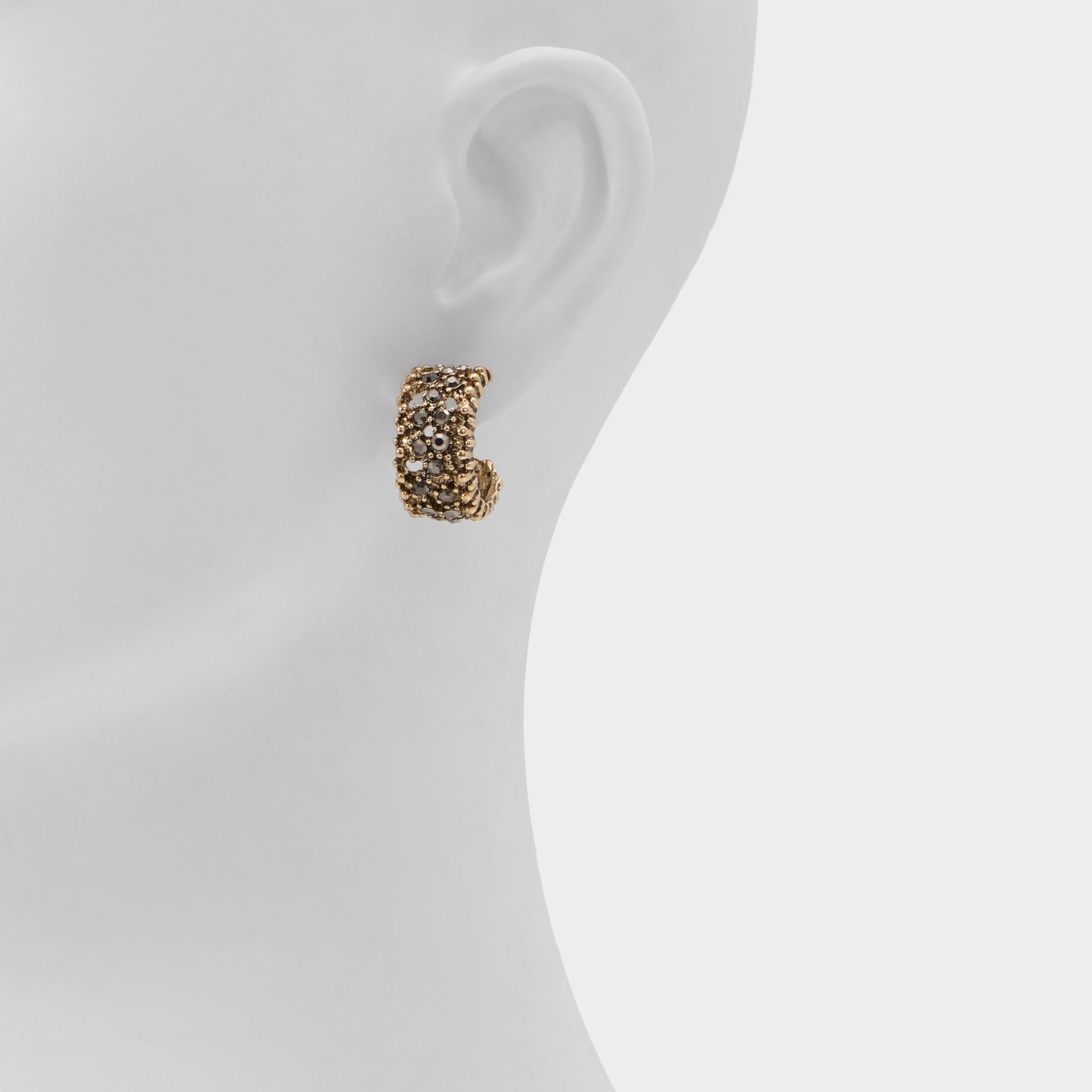 Maplevale in Grey - Hoop earrings - Grey