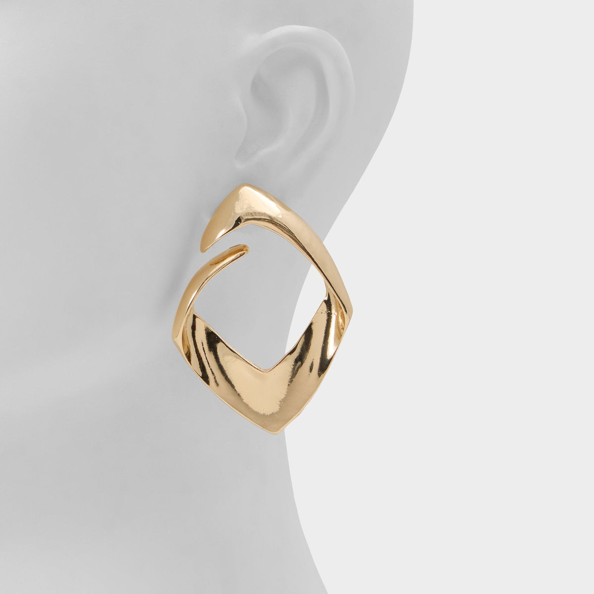 Geolia in Gold - Statement earrings - Gold