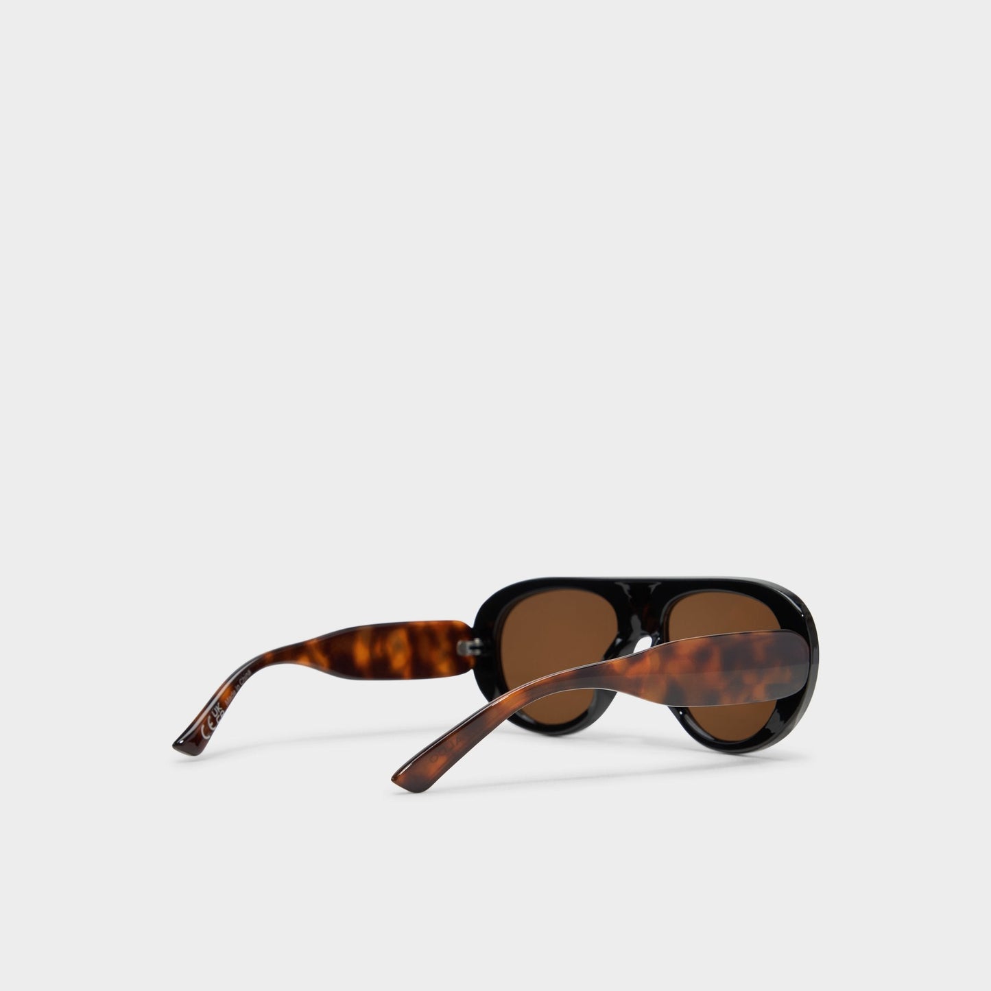 Harvveyx Other Brown Women's Round - Aviator sunglasses - Other Brown