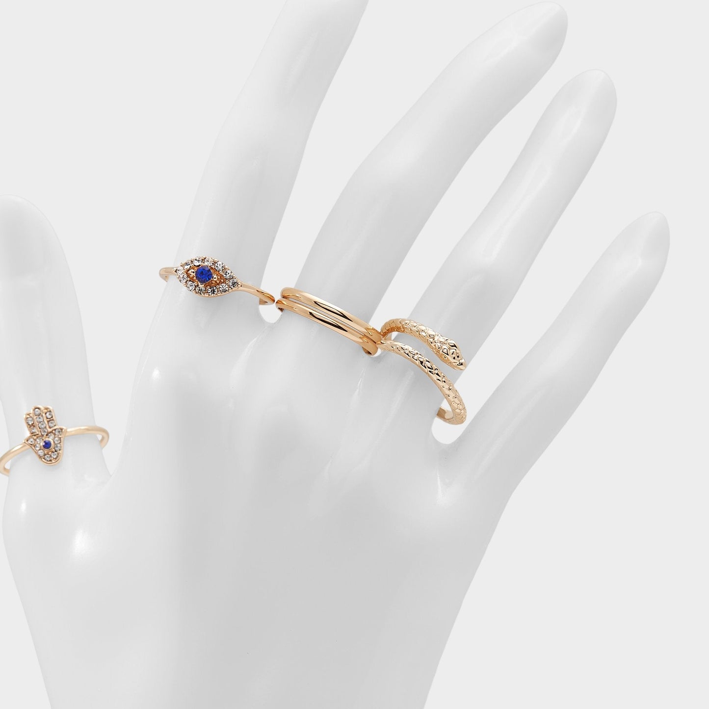 Eyeenvy Light Blue Women's Rings - Stackable rings - Light Blue
